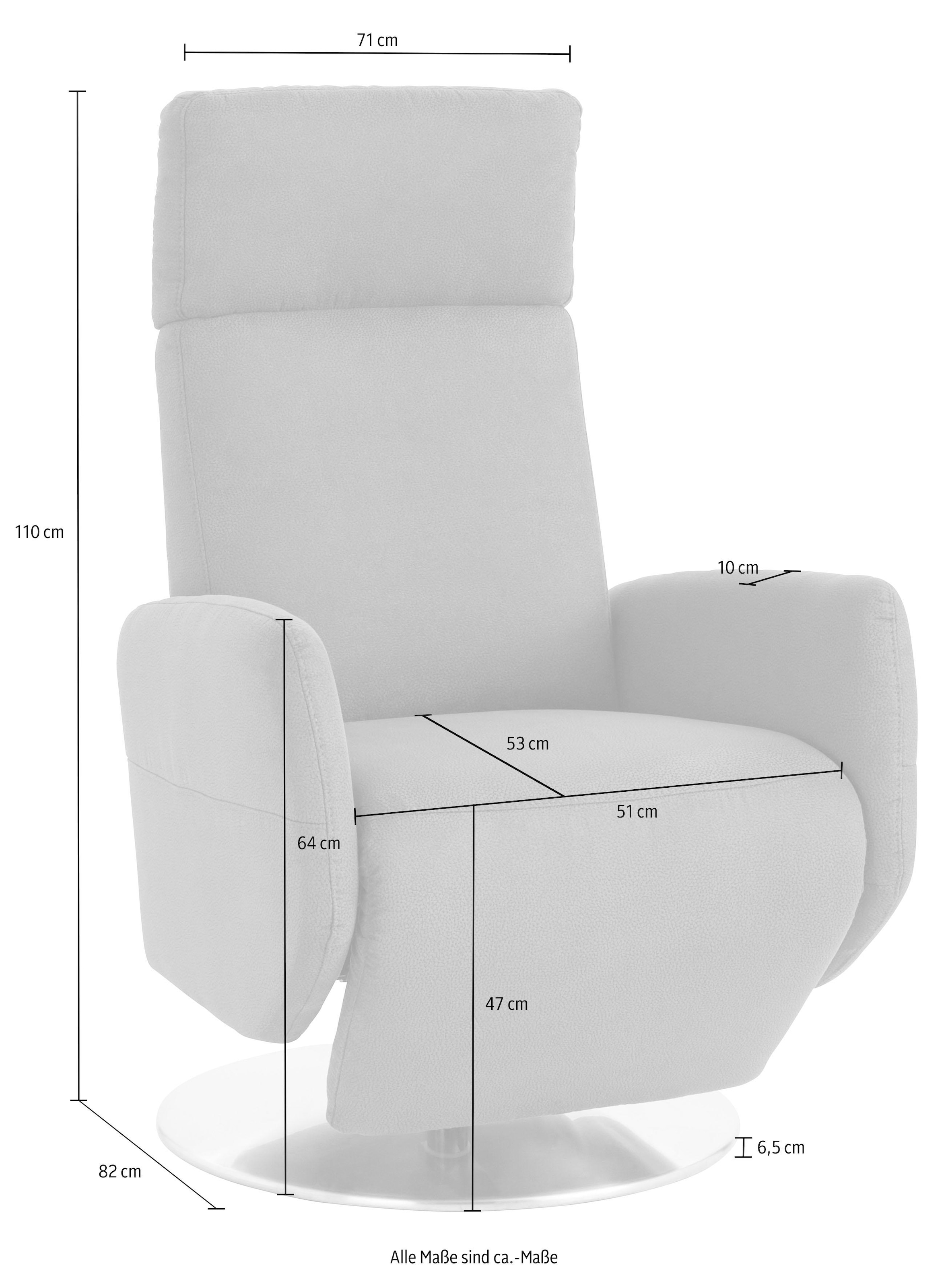 sit&more Fauteuil TV »Kobra«