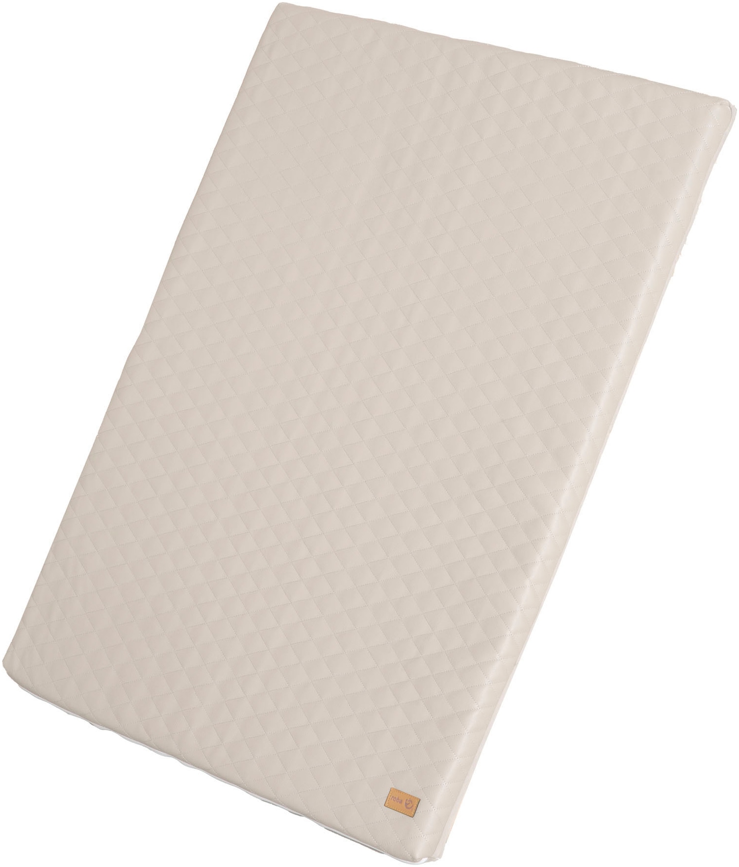 Image of roba Spielmatte "Luxe, Greyish gesteppt, 78 x 100 cm" Passend für Kletterdreieck sowie Indoor-Kletterturm