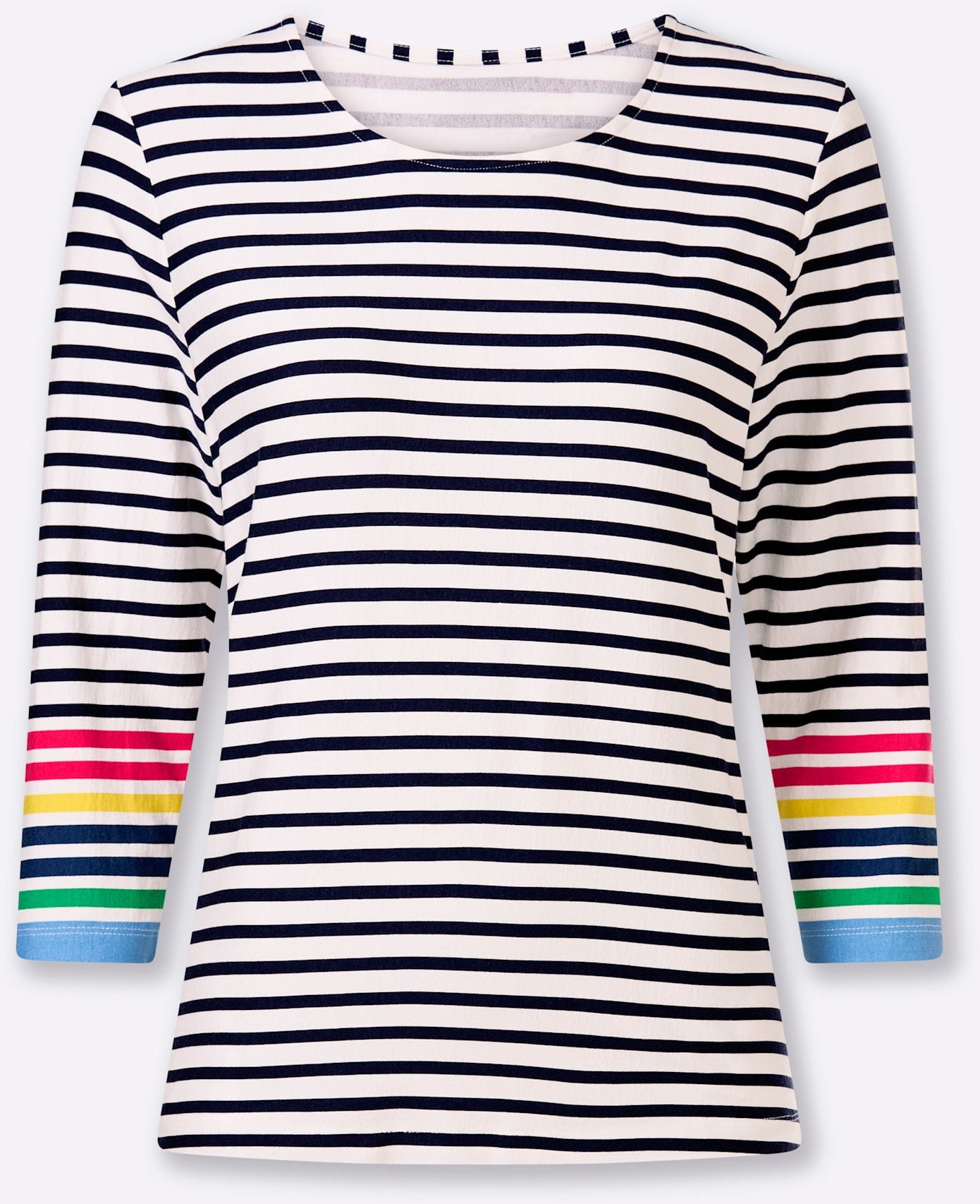 heine T-shirt à manches 3/4 »Ringelshirt« 1 pièces