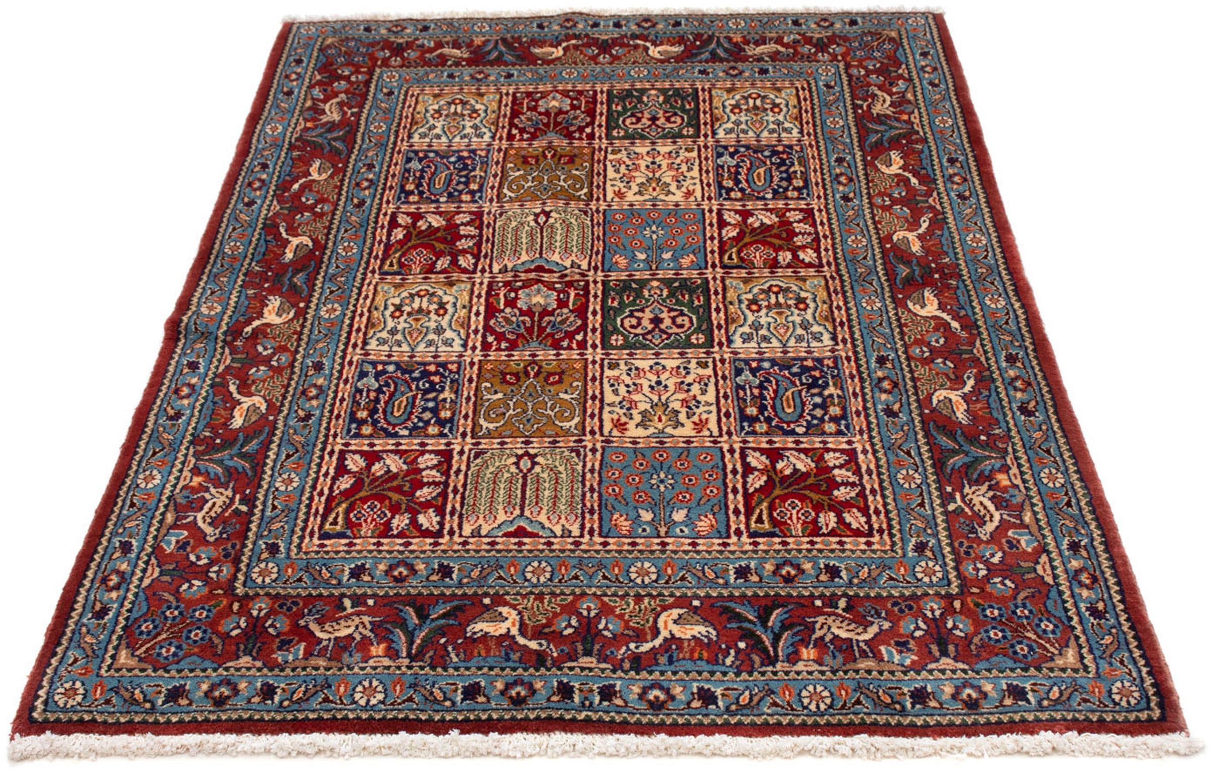 Image of morgenland Orientteppich »Perser - Classic - 147 x 100 cm - mehrfarbig«, rechteckig, 10 mm Höhe, Wohnzimmer, Handgeknüpft, Einzelstück mit Zertifikat bei Ackermann Versand Schweiz