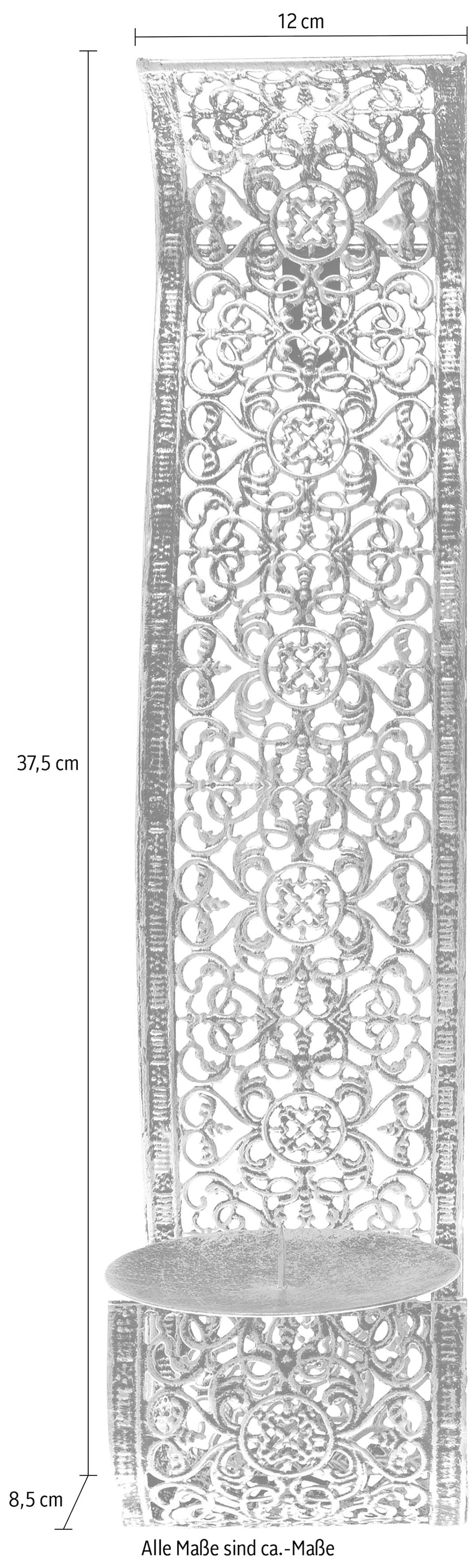 Home affaire Wandkerzenhalter »Nandi«, (Set, 2 St.) günstig kaufen