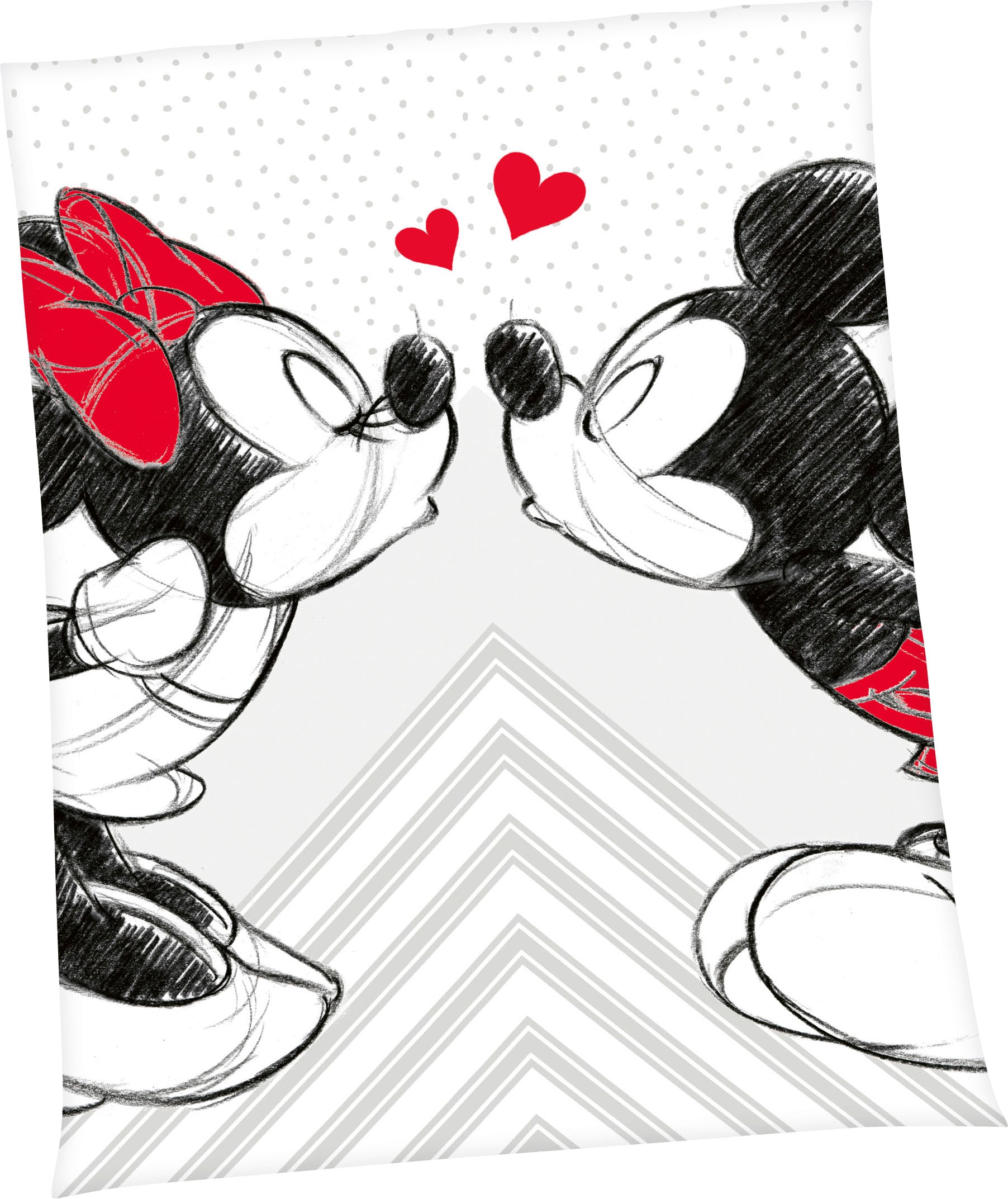 Minnie mit Motiv, »Disney´s kaufen und Mickey Wohndecke Mouse«, liebevollem Kuscheldecke Disney
