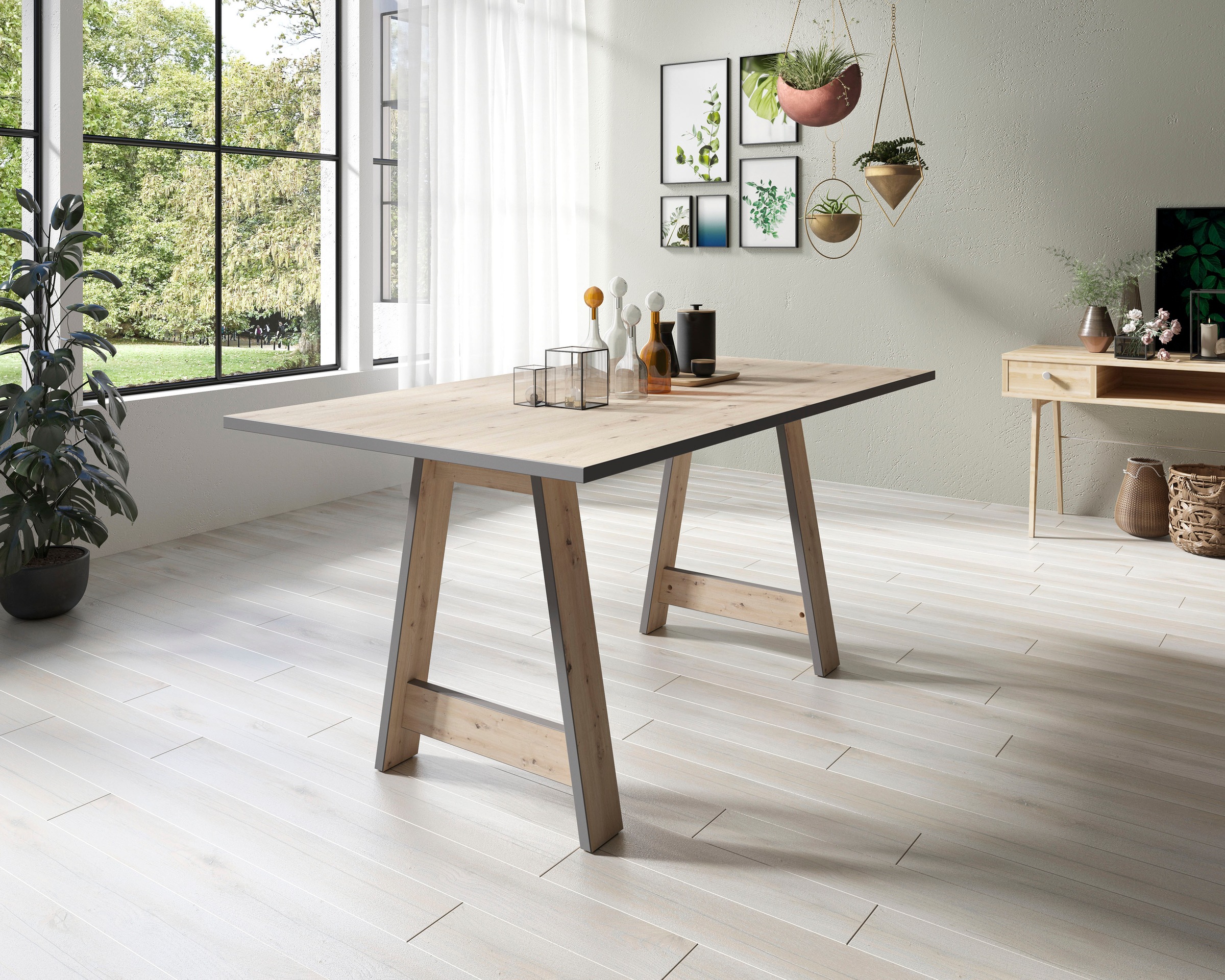 Image of Homexperts Esstisch »Till«, Breite 160 cm, Gestell in A-Form bei Ackermann Versand Schweiz