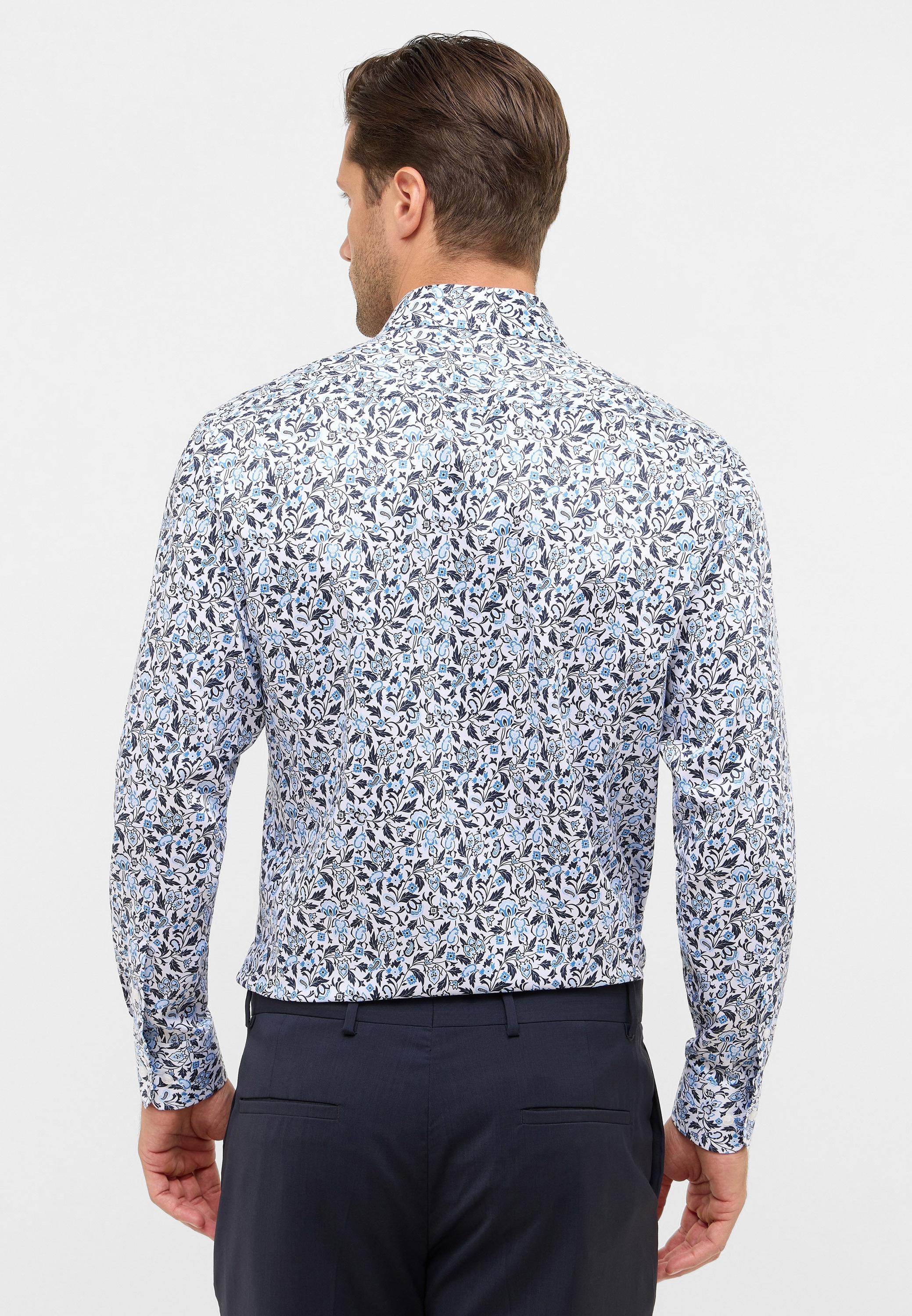 Eterna Langarmhemd »MODERN FIT« NON IRON (bügelfrei)