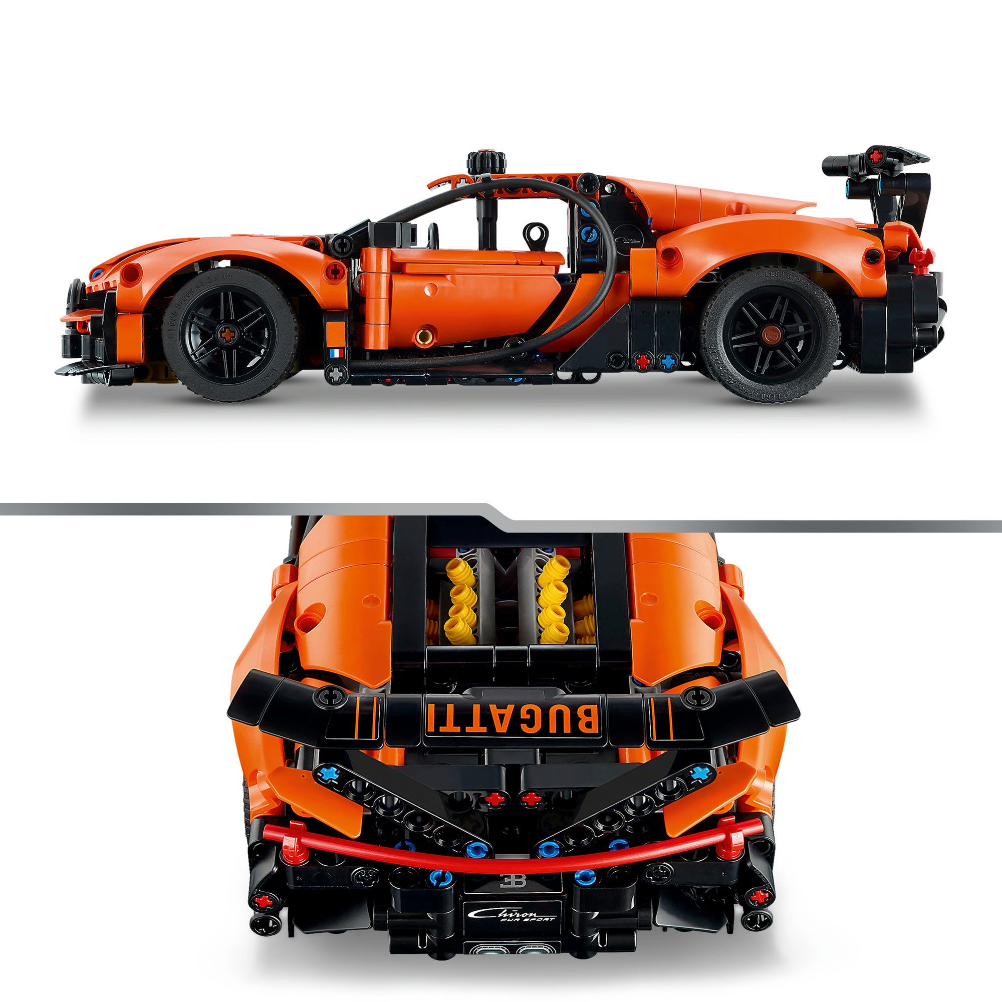 LEGO® Pions de construction »Bugatti Chiron Pur Sport Hypercar (42222), LEGO Technic«
