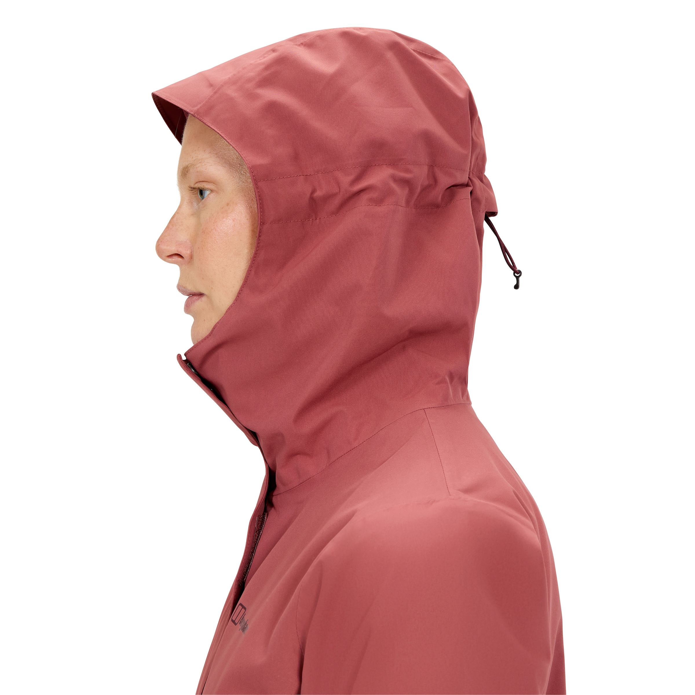 Berghaus Veste softshell »OMEARA LONG SHELL JKT AF« sportlicher Stil, mit verstellbarer Kapuze, atmungsaktiv