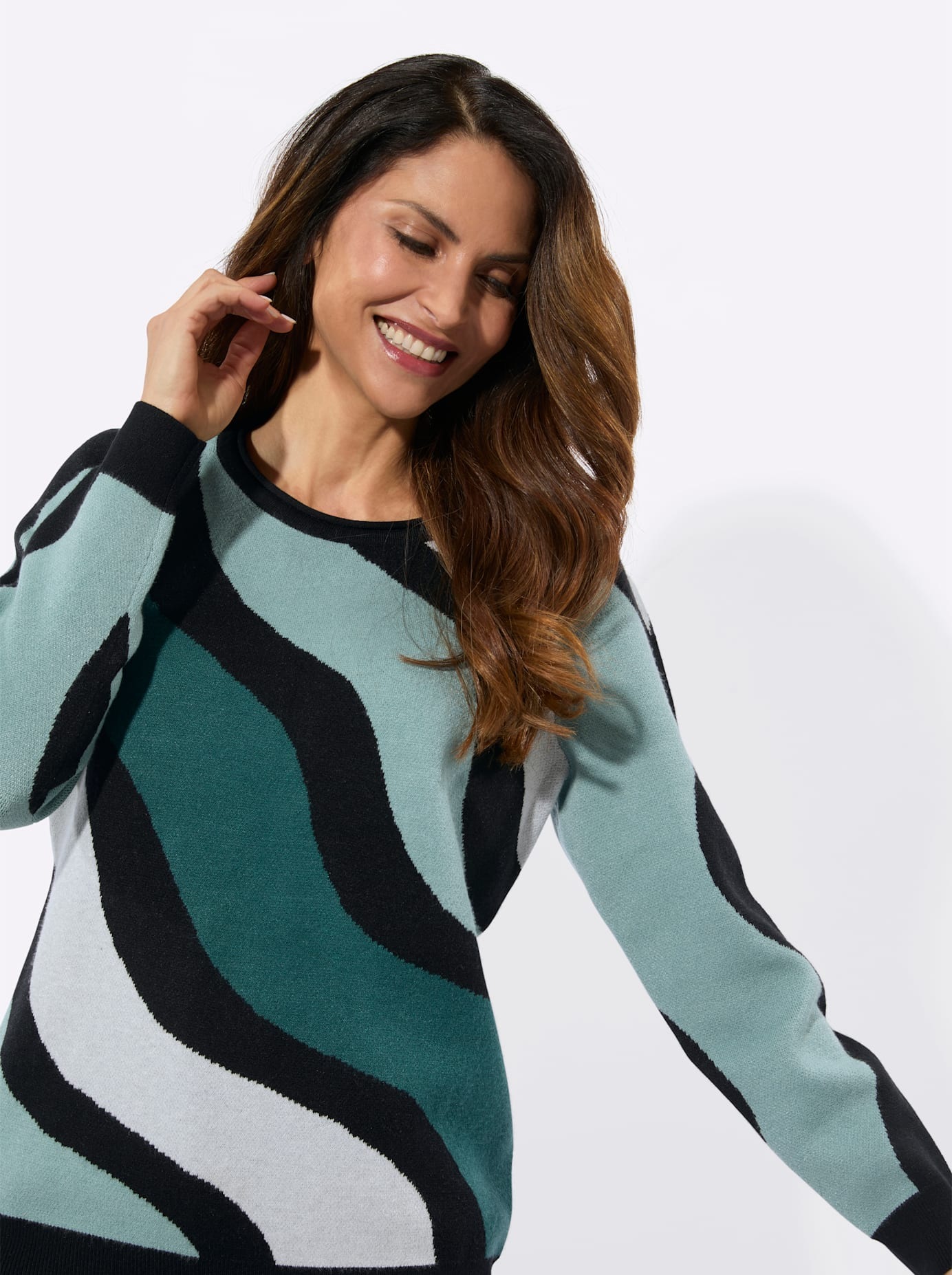 Inspirationen Jacquardpullover »Pullover«