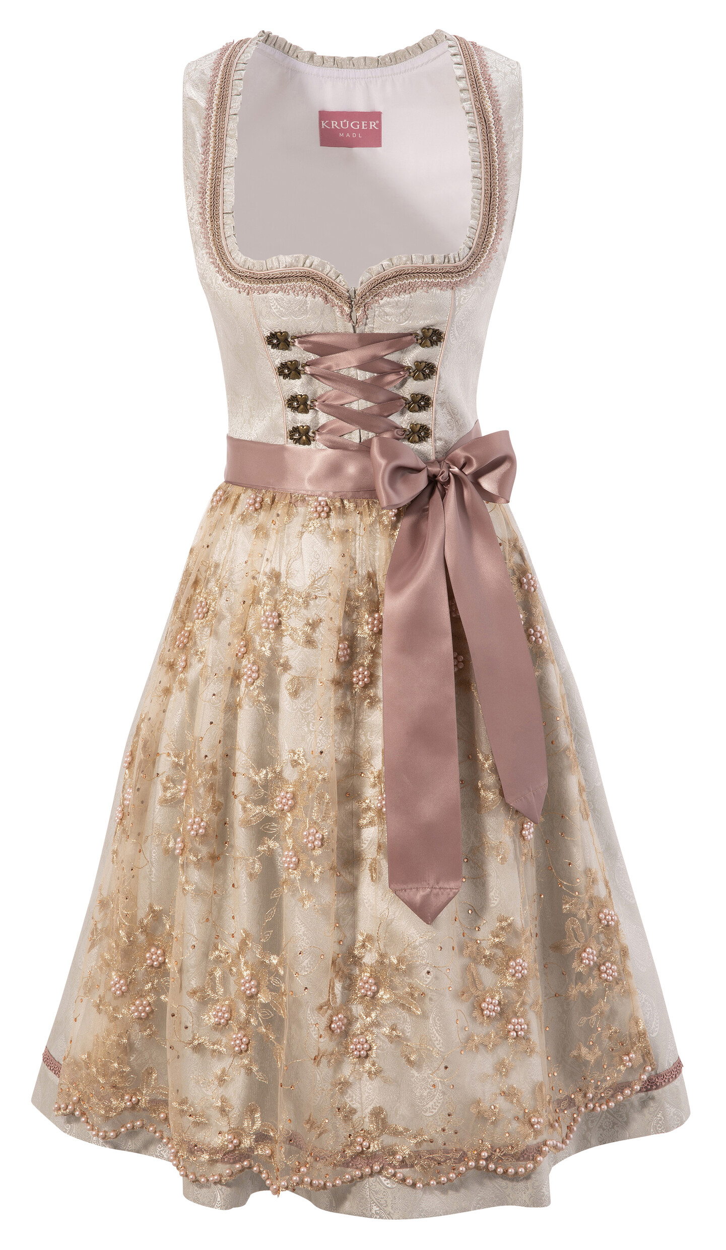 Dirndl, (2 tlg.), Damen, midi besonders bezaubernd