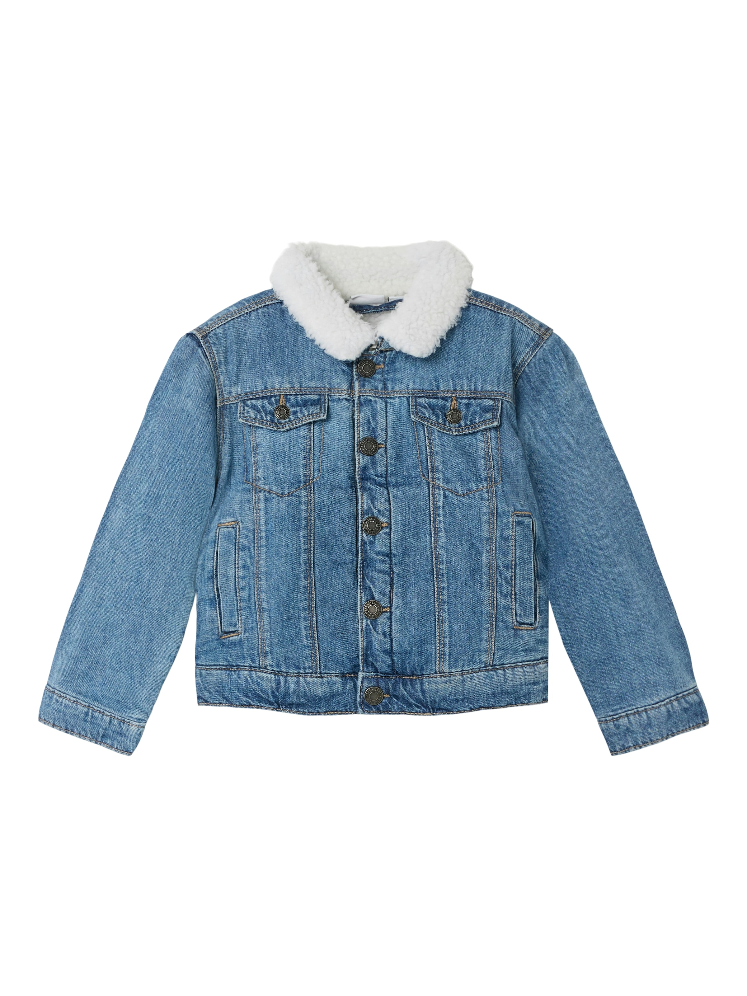 Name It Jeansjacke »NMMJACK TEDDY DNM JACKET 1101-OV N«