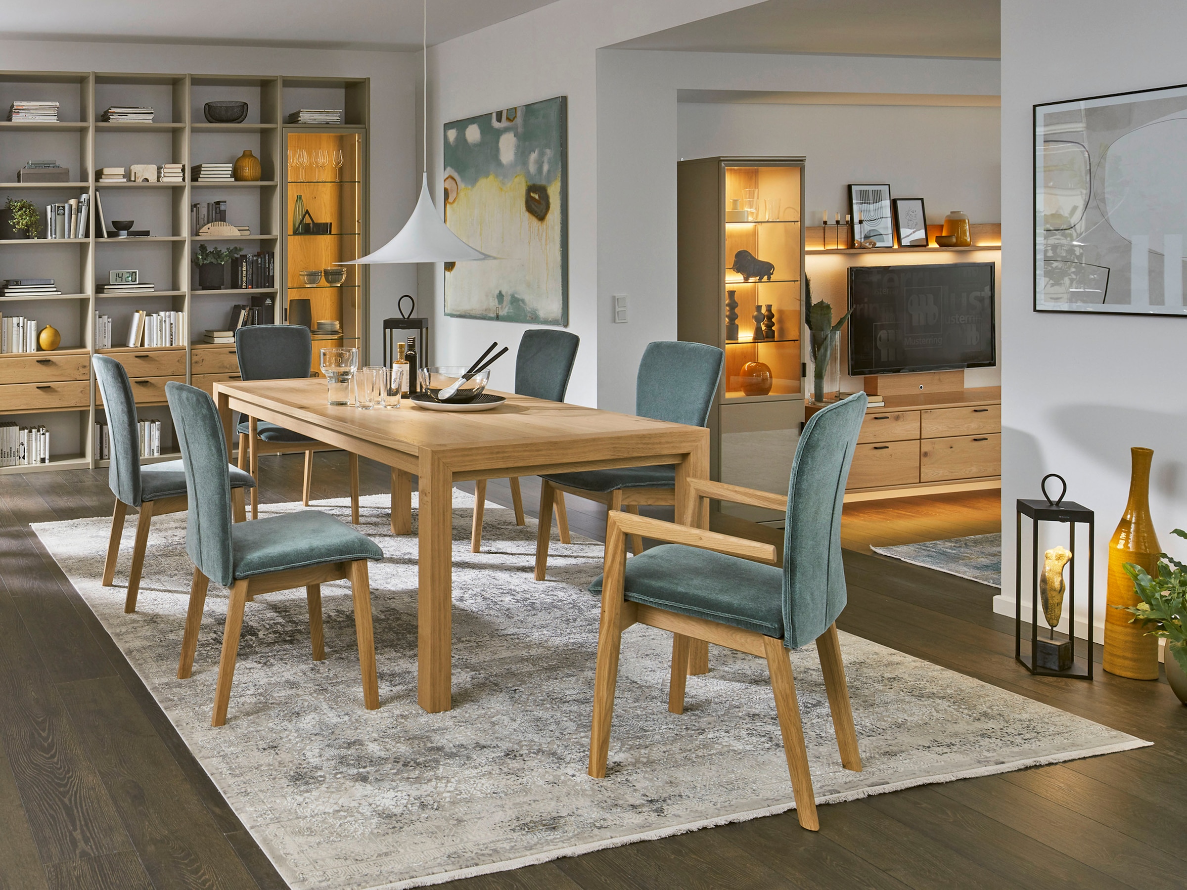 Musterring Teppich »APOLLO«, rechteckig, 8 mm Höhe, exclusive MUSTERRING DELUXE COLLECTION hochwertig gekettelt Fransen