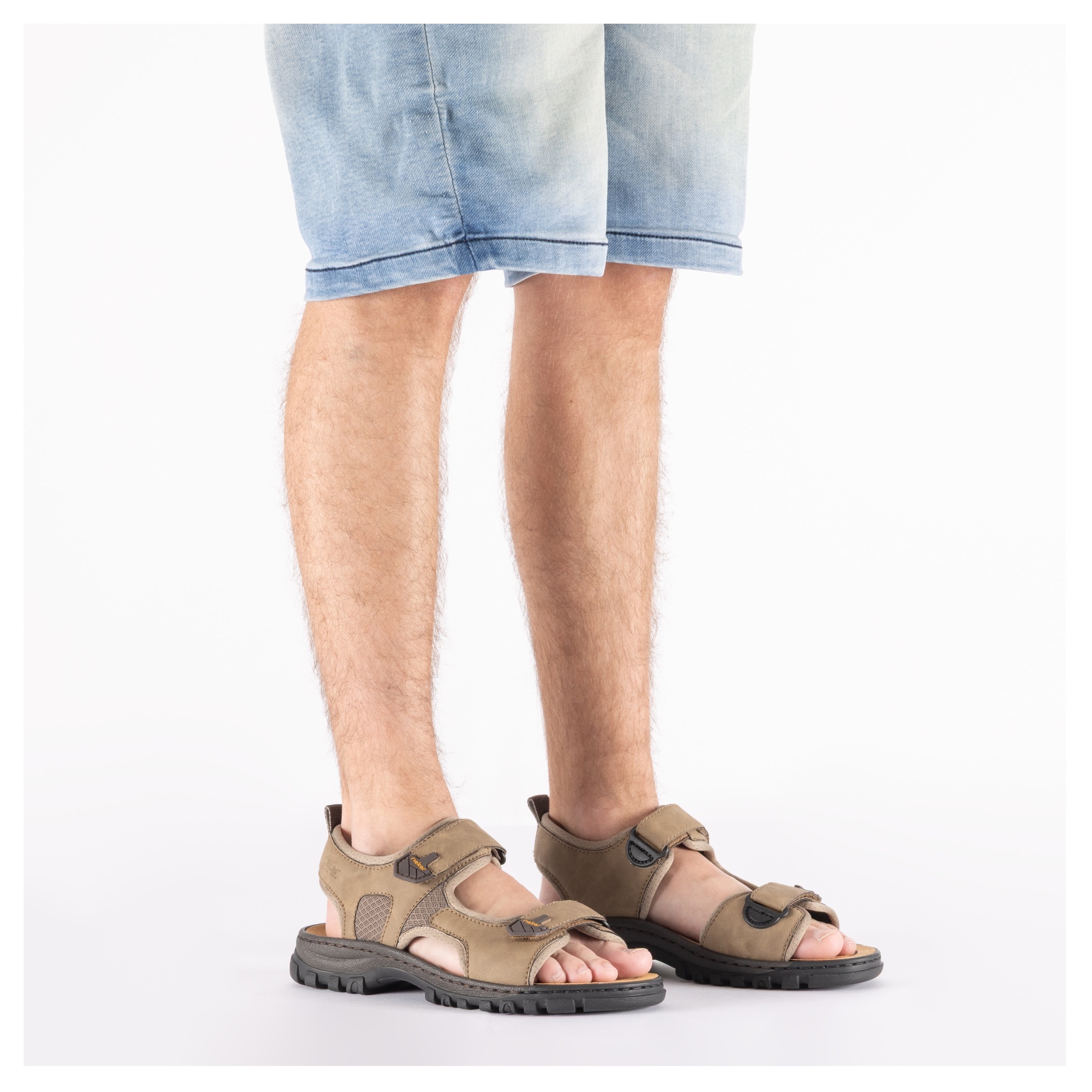 Rieker Sandale  sandale de trekking, sandale outdoor, chaussure d'été avec bride velcro