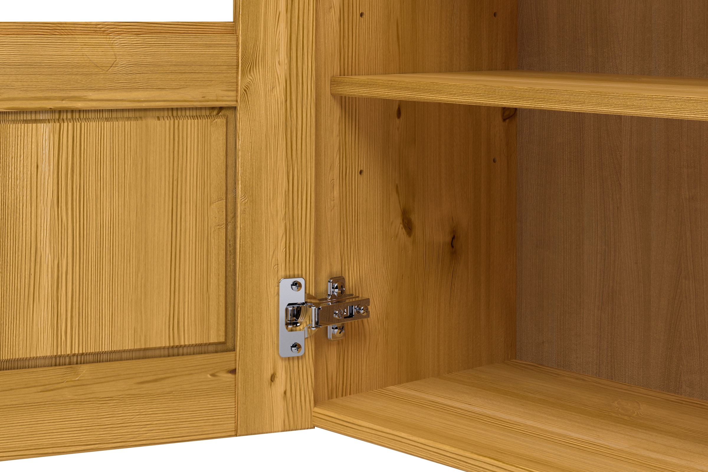 Home affaire Hängeschrank »Alby2« Mit Metallgriffen und Glastüren, Breite 50 cm