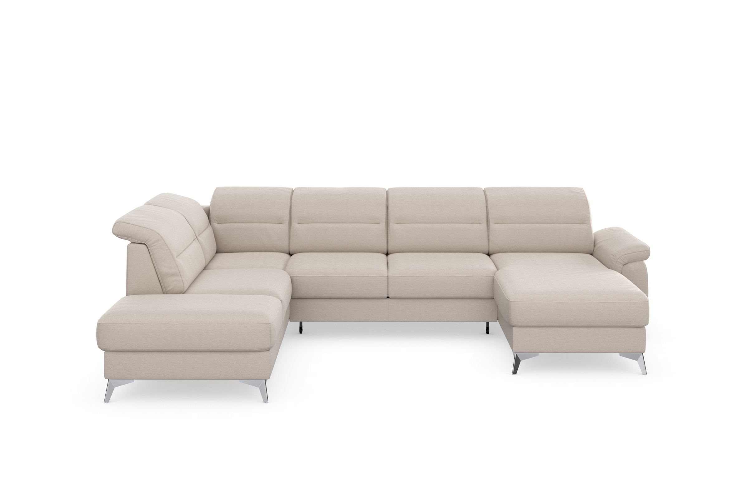 sit&more Wohnlandschaft »Sinatra U-Form«, optional mit Kopfteilverstellung und Armteilfunktion etc.