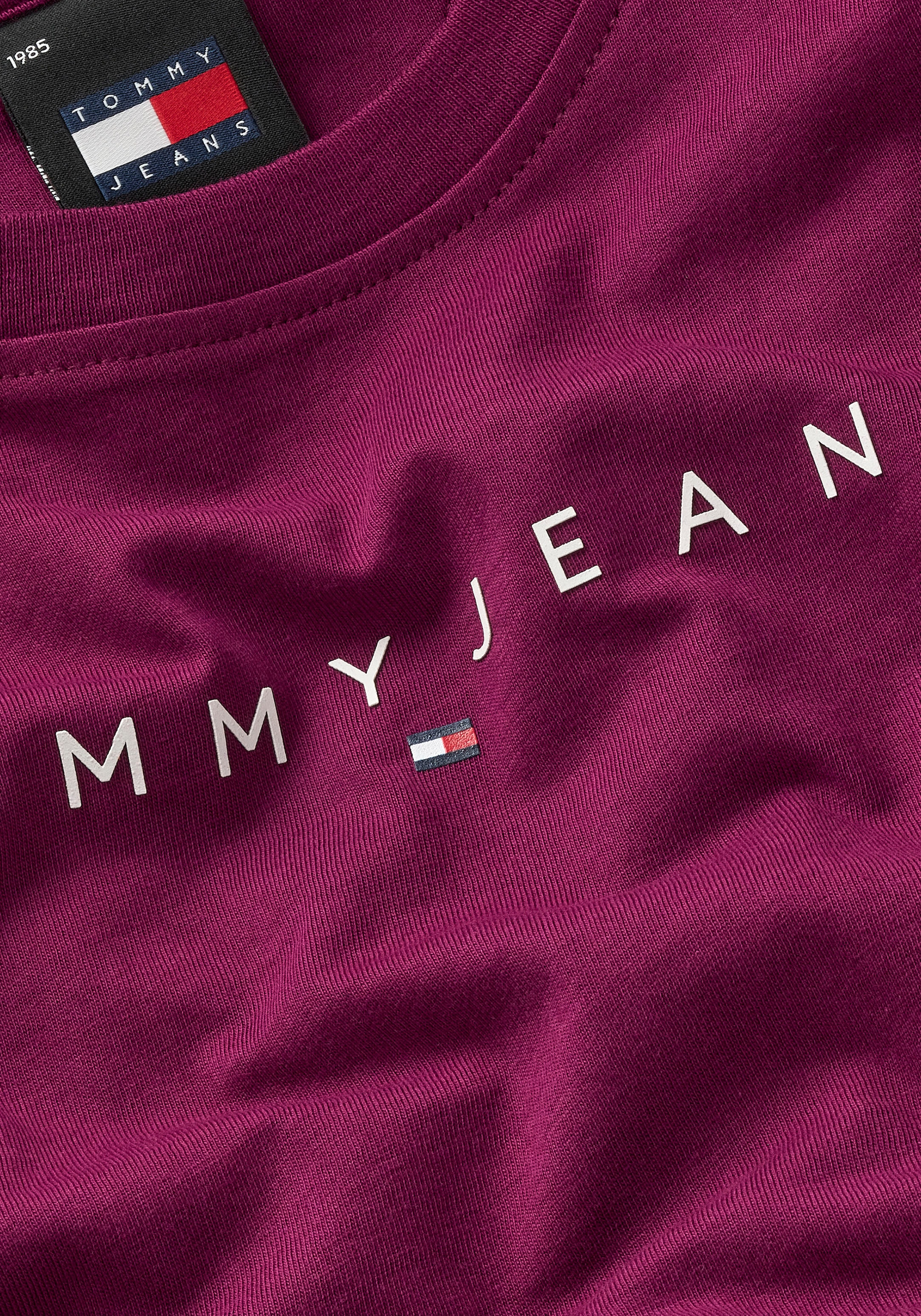 Tommy Jeans T-Shirt »TJW SLIM LINEAR TEE EXT«, mit Logo-Schriftzug