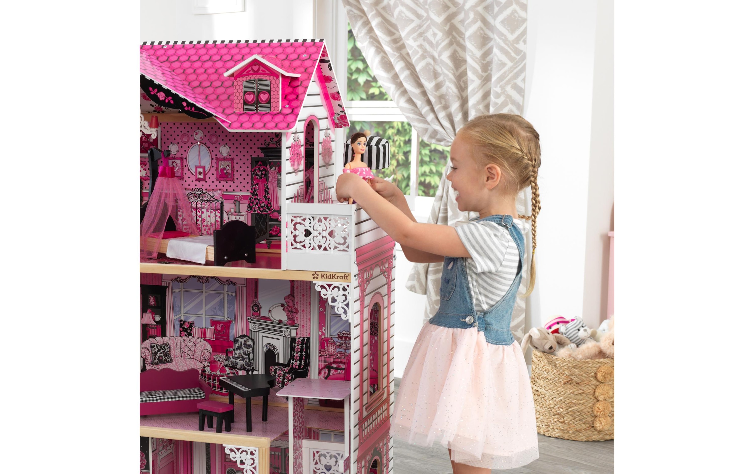 KidKraft® Puppenhaus »Amelia 15-teilig«