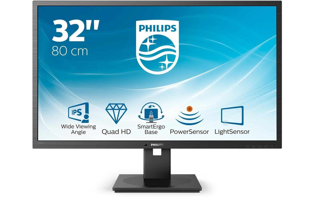 Philips LED-Monitor »Philips Monitor 325B1L/00«, 79,69 cm/31,5 Zoll, 2560 x 1440 px, WQHD