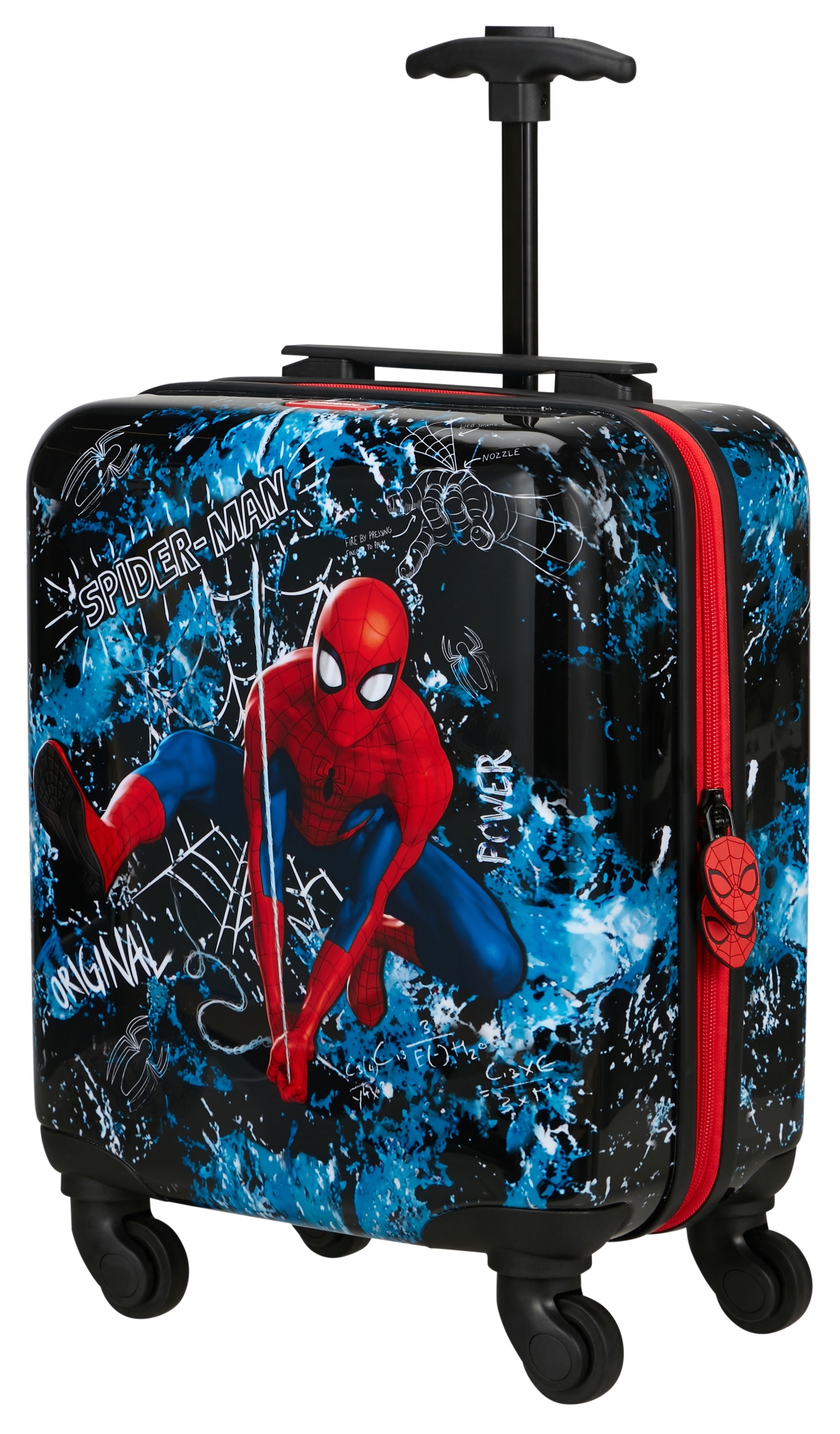 Samsonite Kinderkoffer »DAYDREAM MARVEL, Spiderman Mystery« 24 l 4 Rollen mit arretierbarem und versenkbarem Druckknopf-Trolleysystem