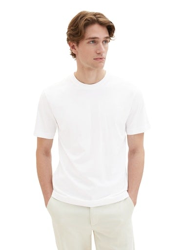 TOM TAILOR T-Shirt, (Packung, 2 tlg.), unifarben