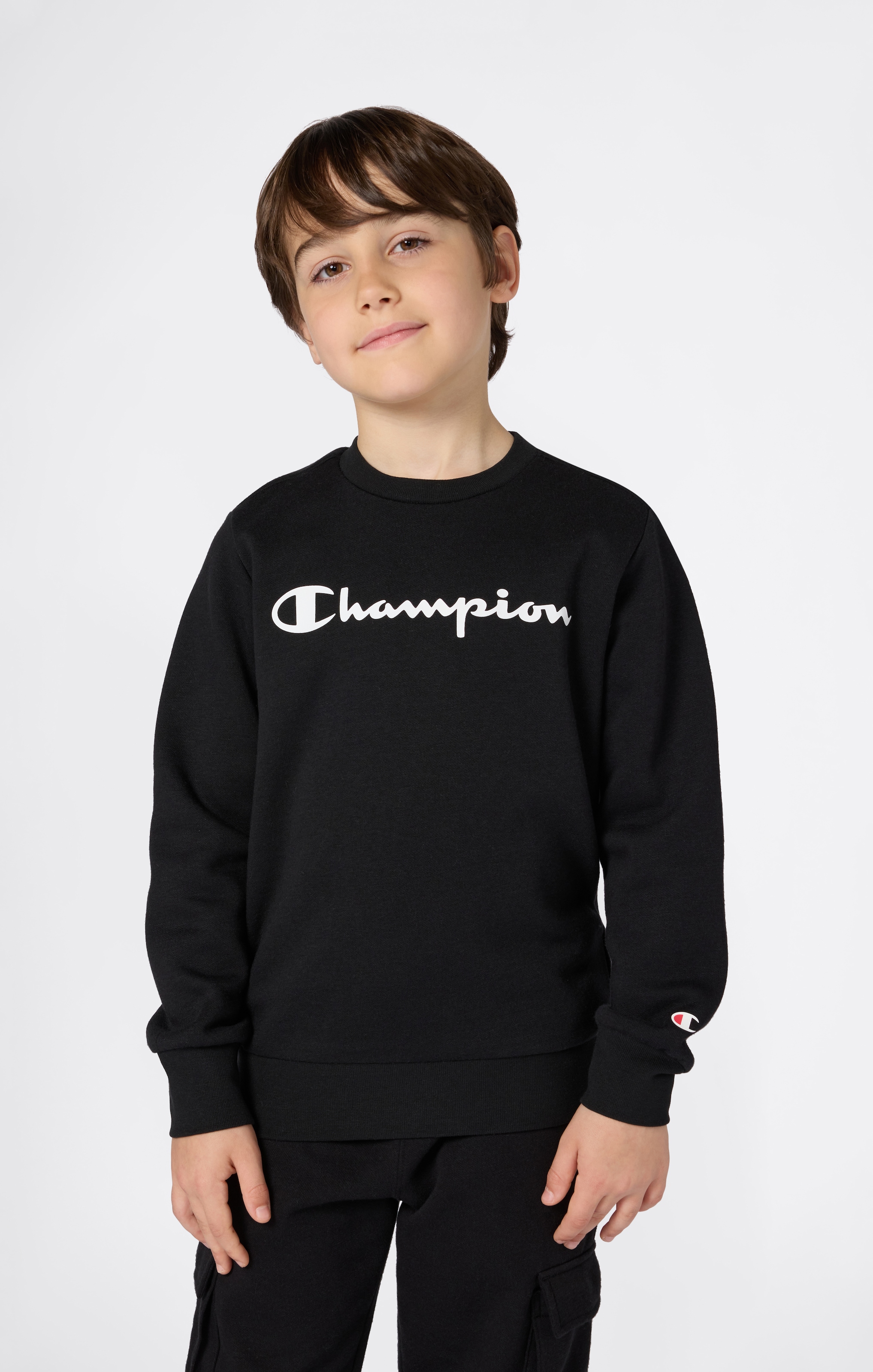 Image of Champion Sweatshirt "SPORTWEAR CREWNECK Standard Fit", mit Rundhalsausschnitt, ohne Verschluss