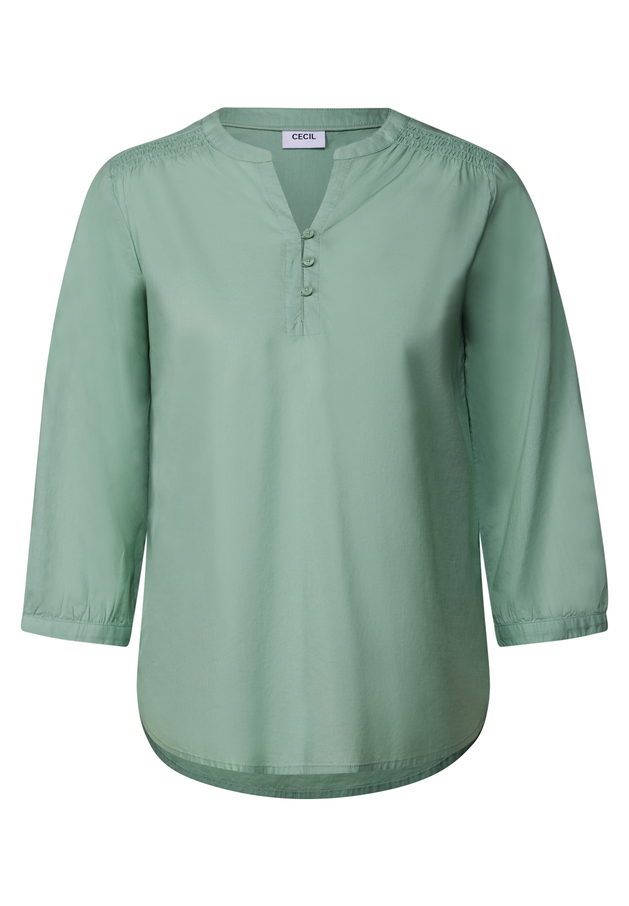 Cecil Klassische Bluse, mit Smock-Detail