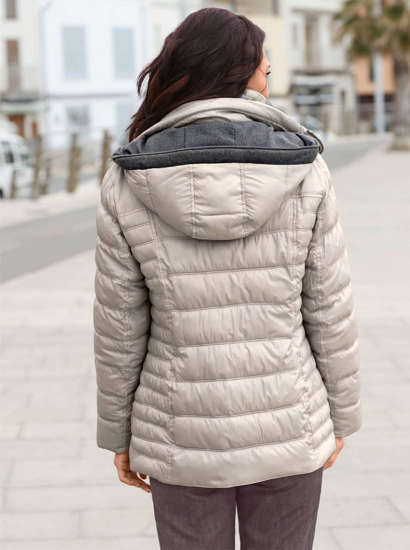 Casual Looks Steppjacke, mit Kapuze