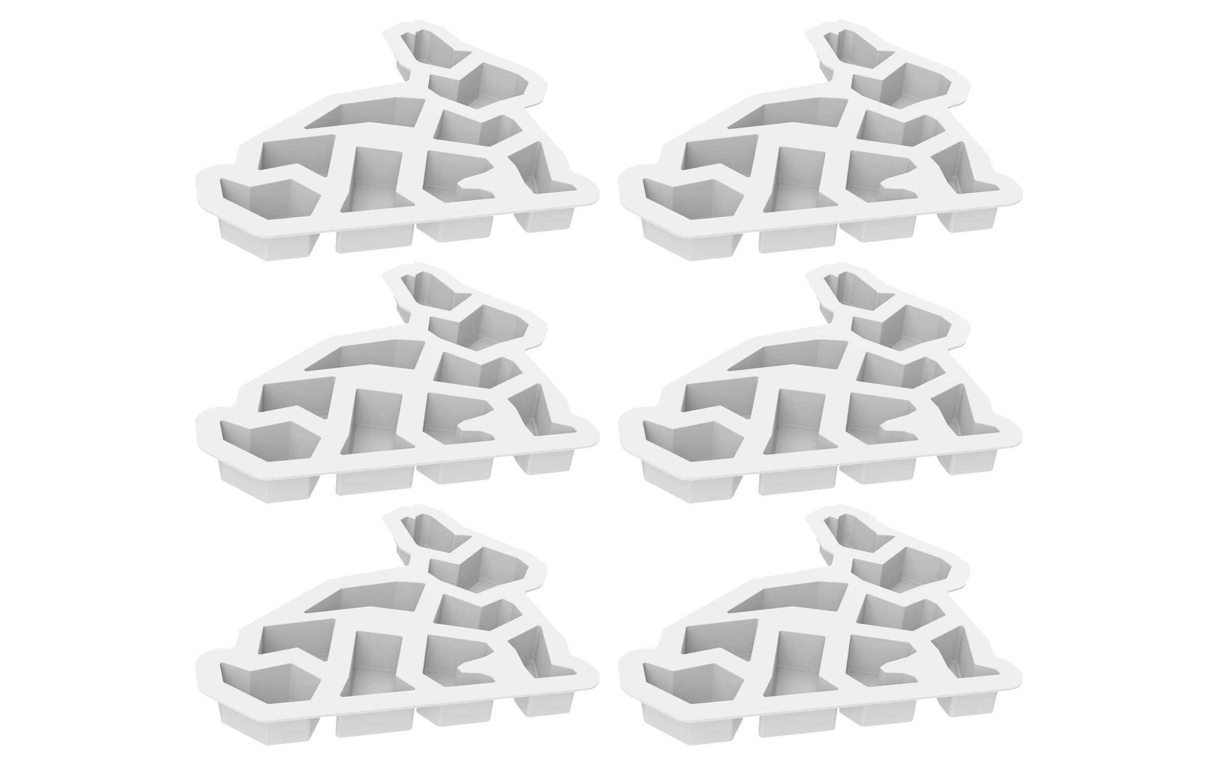 Backform »Silikomart Silikonform «Hase» 6 Stück«