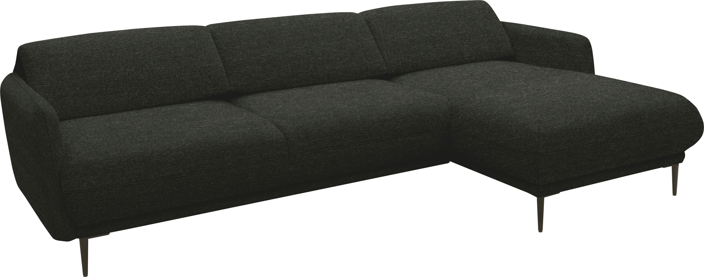 andas Ecksofa »Skovsende Sitzbreite 245 cm, Rückenlehne stufenlos hochklappbar für«, individuellen Sitzkomfort Kopfteilverstellung, L-Form