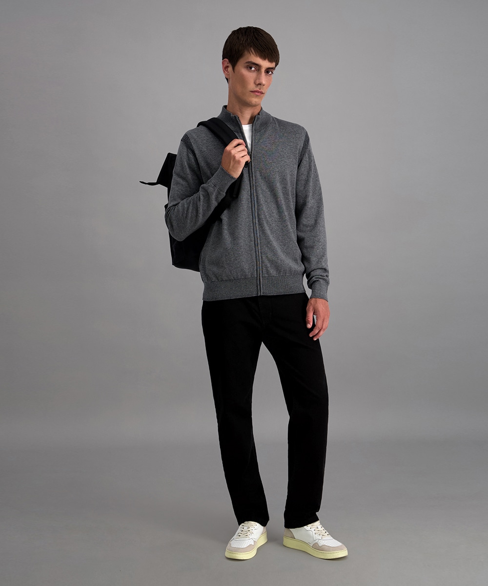 Pioneer Authentic Jeans Veste en tricot , aus Baumwolle
