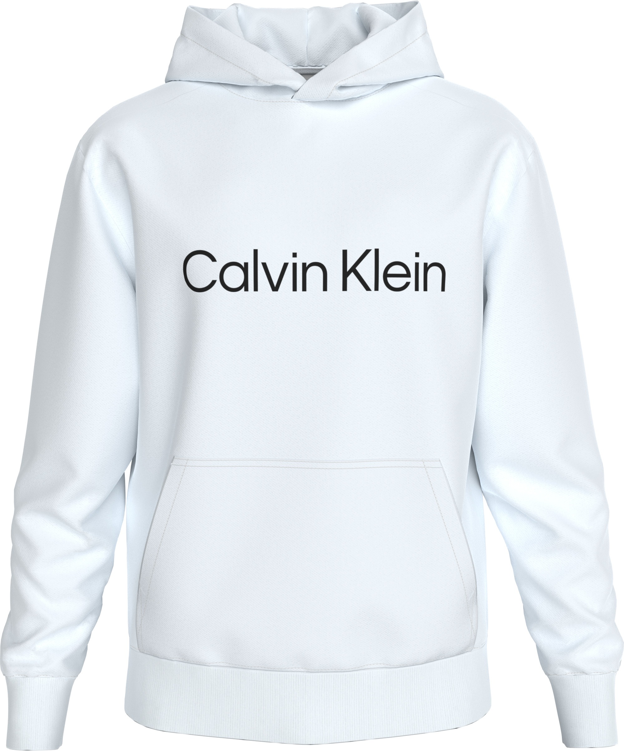 Calvin Klein Sweat à capuche »LS EU STANDARD LOGO 350TERRY PO«, Mit Rundhalsausschnitt, regular fit
