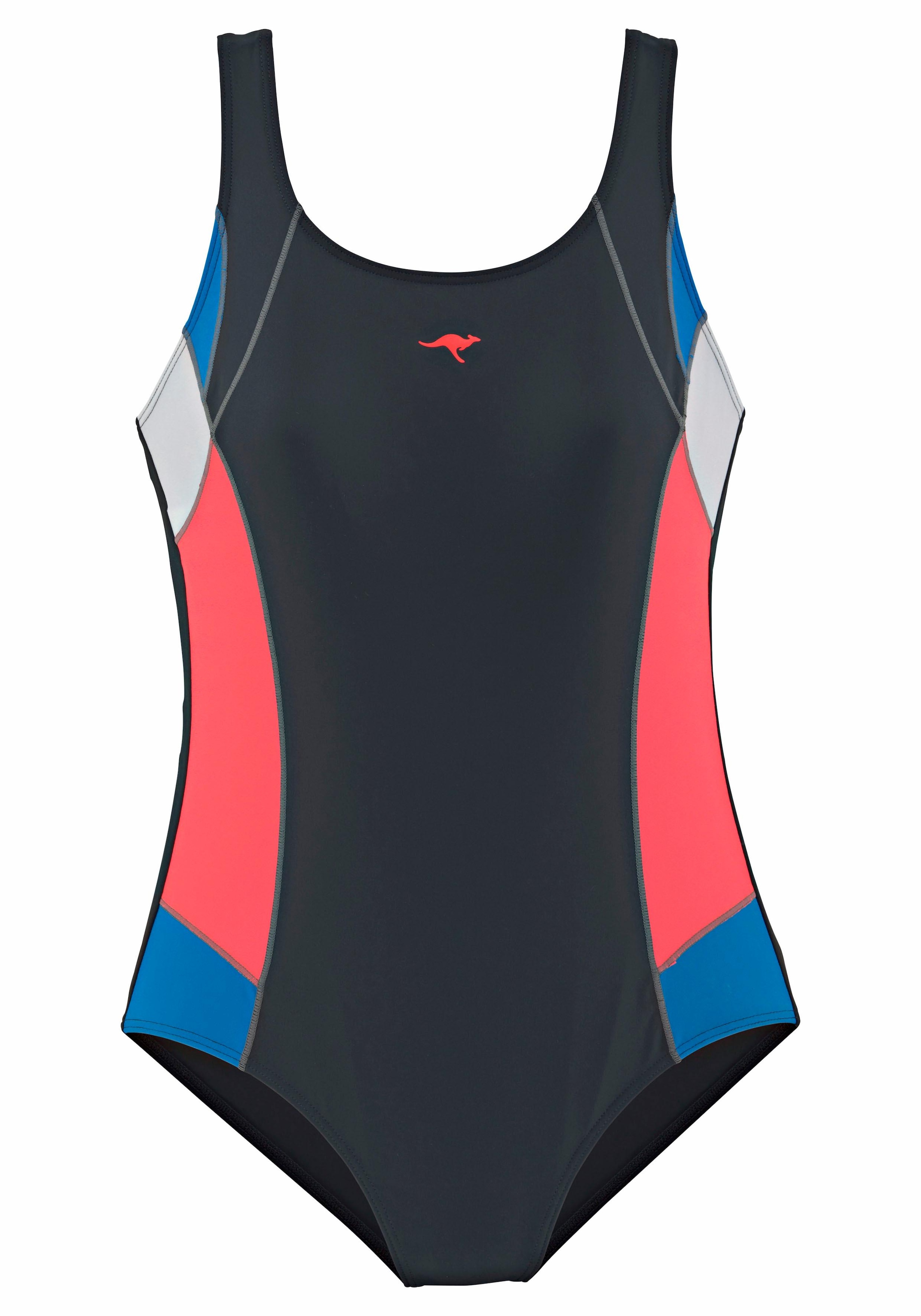 KangaROOS Maillot de bain au design sportif avec effet gainant