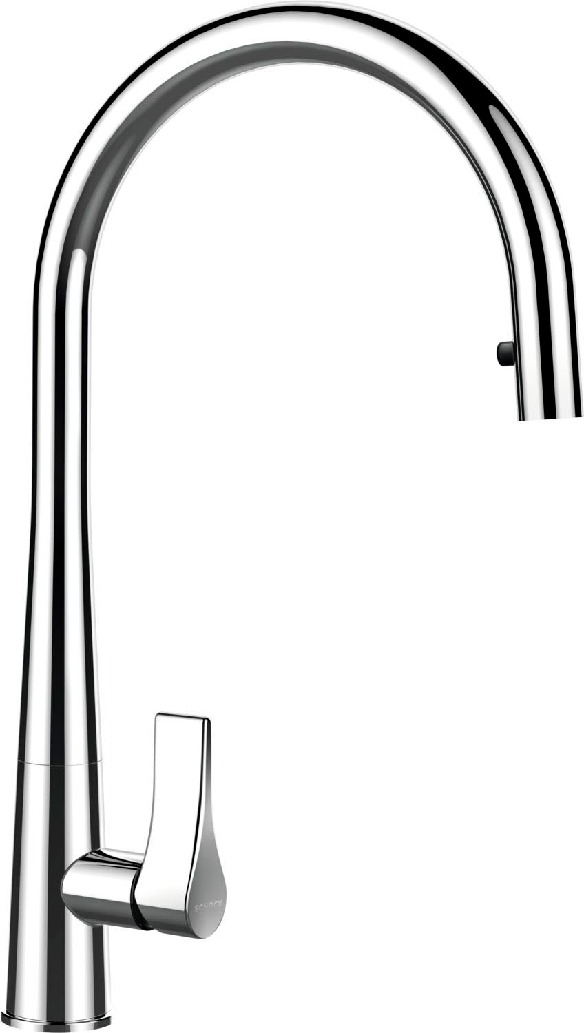 Image of Schock Küchenarmatur "Gota SB" ausziehbarer Auslauf, Rückflussverhinderer, Schwenkbereich 360