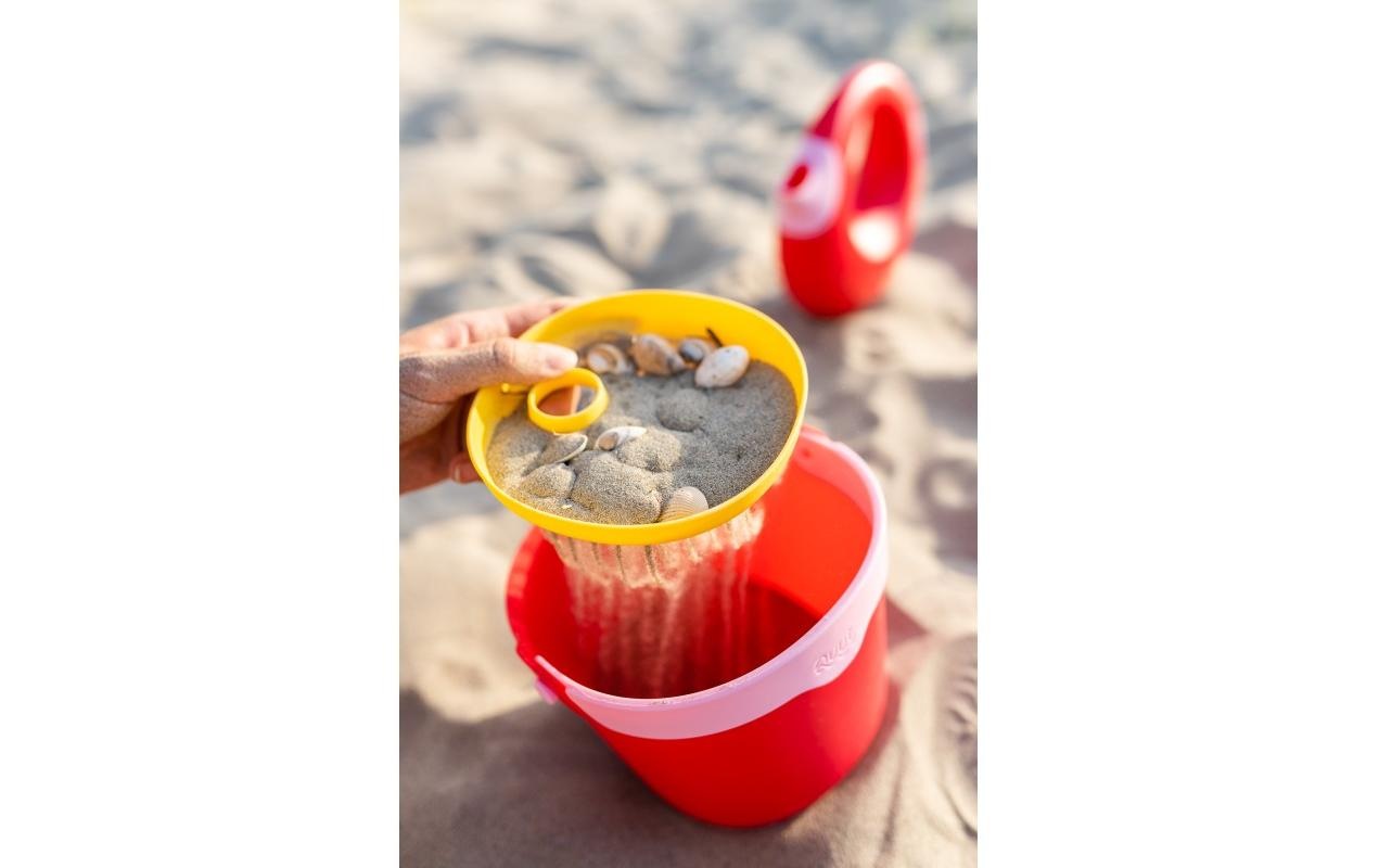 QUUT Seau de sable »Bucki – Red Cherry 2 Teile« Sandspielzeug