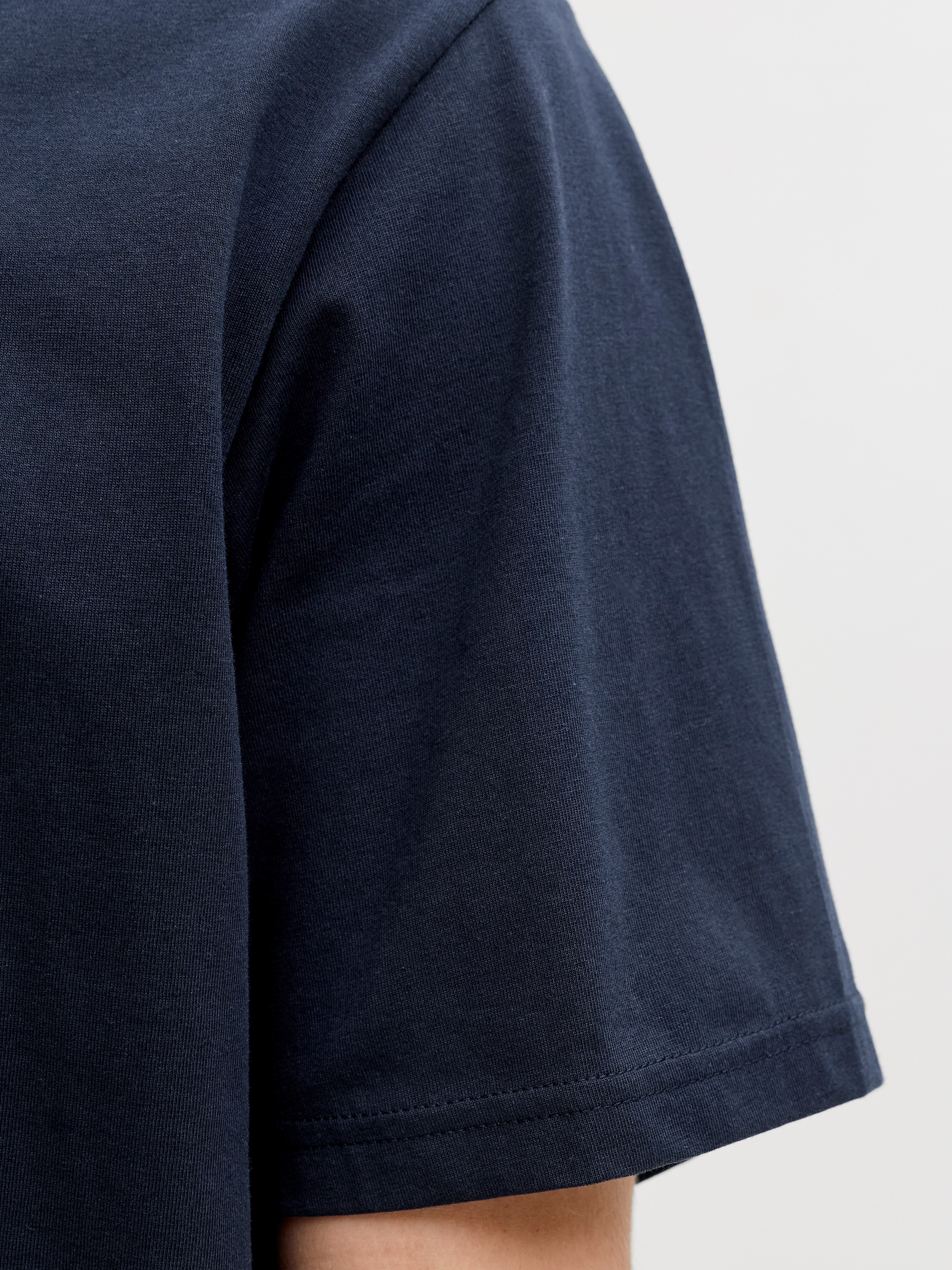 Jack & Jones Rundhalsshirt »JJEDENVER GRAPHIC TEE SS O-NECK SN« mit Logobranding