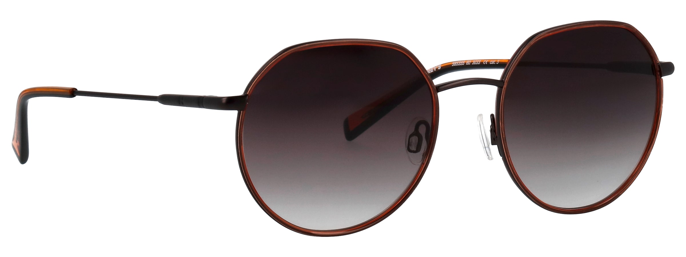 HUMPHREY´S eyewear Lunettes de soleil »Modell 585355« Form Panto, Logoschriftzug auf Bügel, Kombifassung