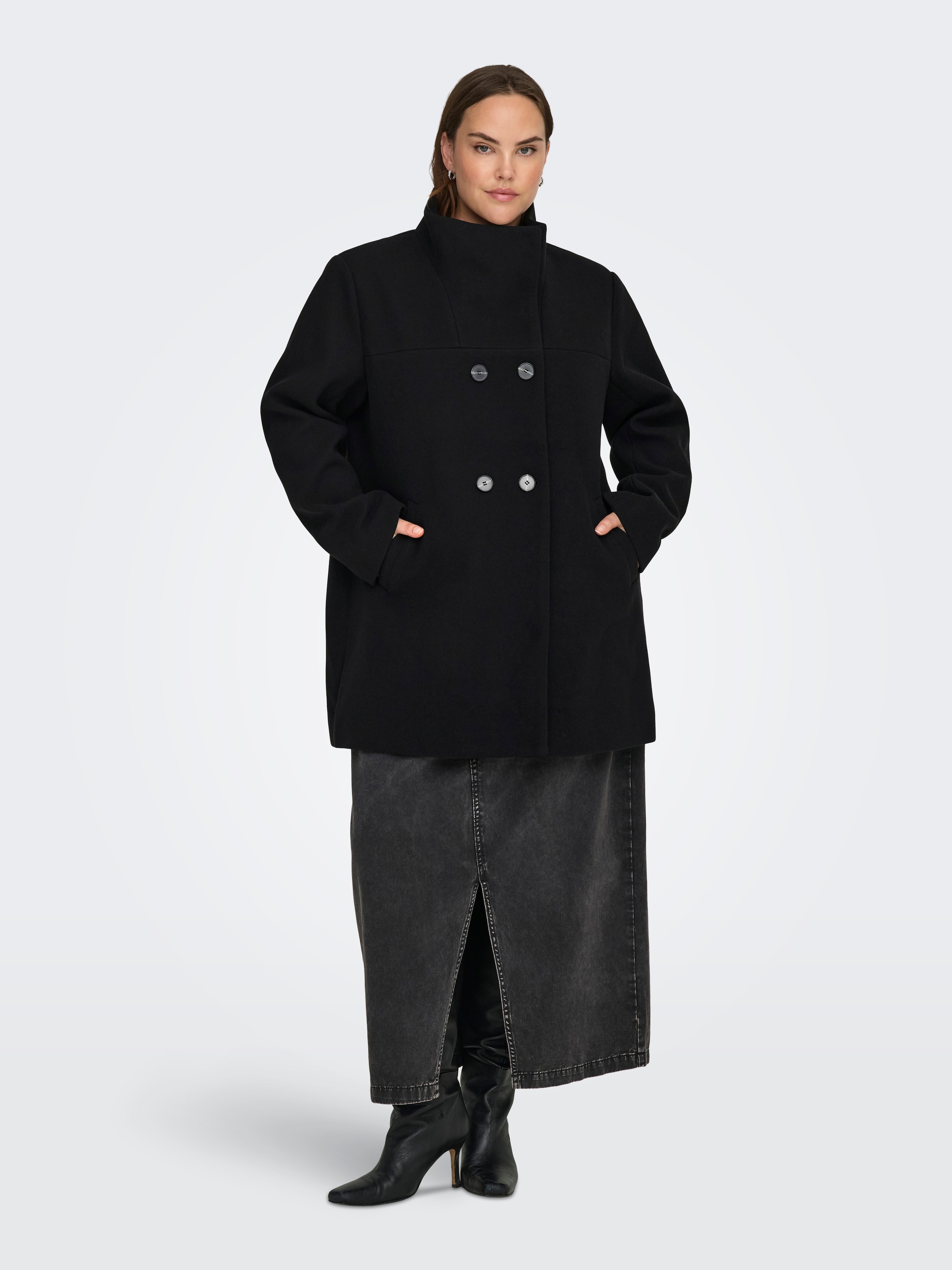 ONLY CARMAKOMA Manteau court »CARBLAKE LIFE DB COAT BF OTW«