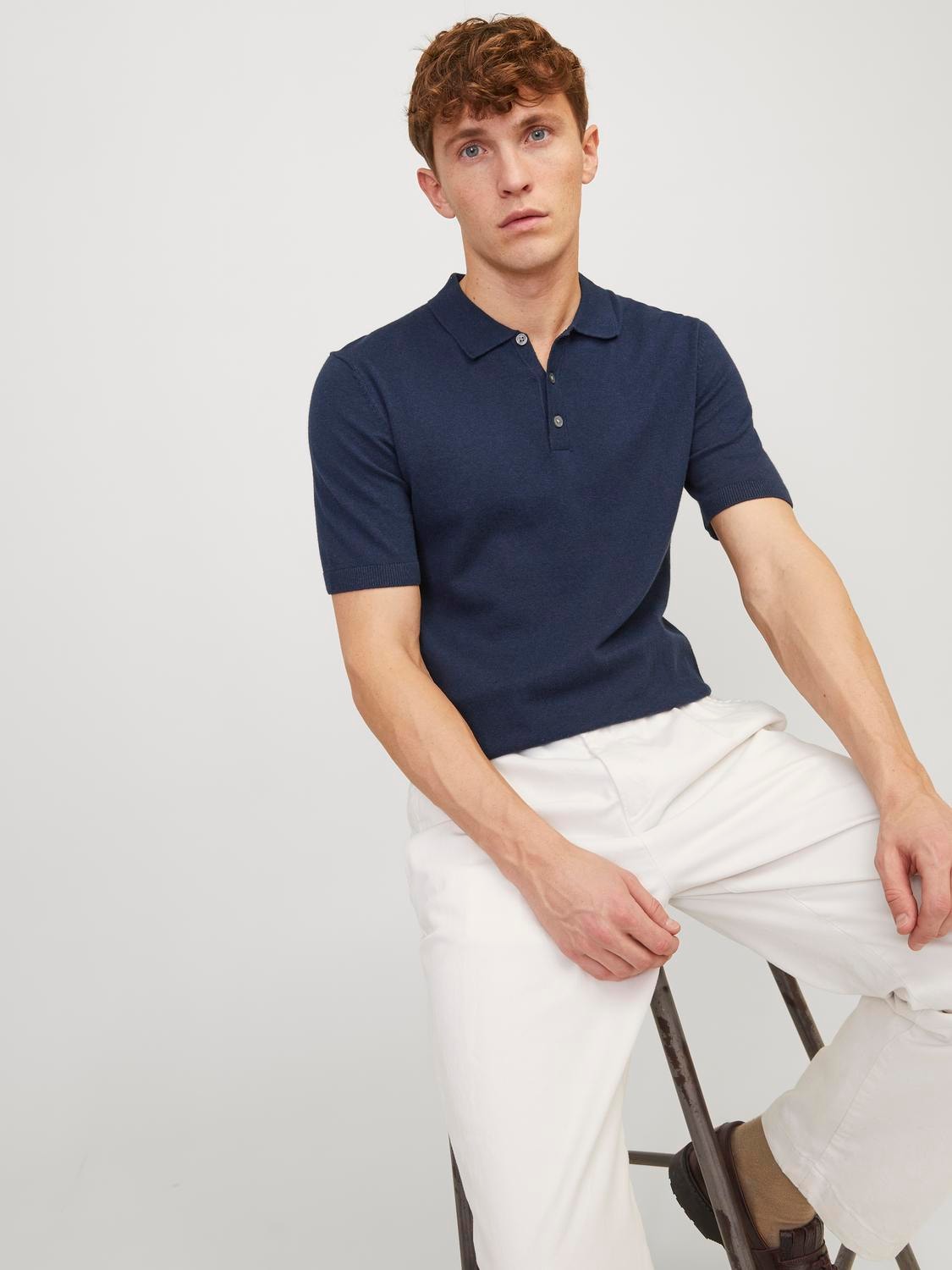 Jack & Jones Poloshirt »JJEEMIL KNIT POLO S/S SN«