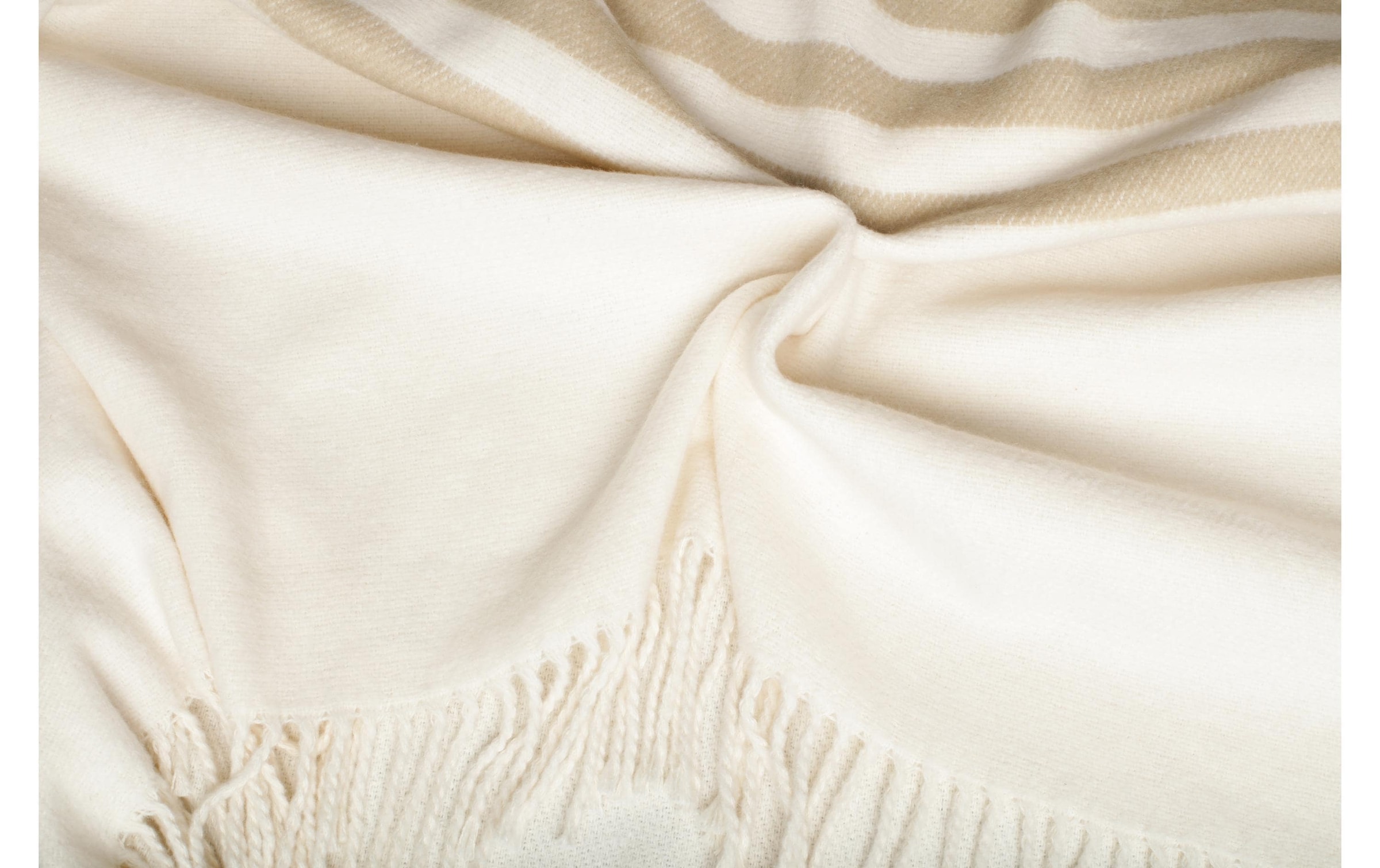 Hubatka TEXTIL Wohndecke »Streifen 150 x 200 cm«