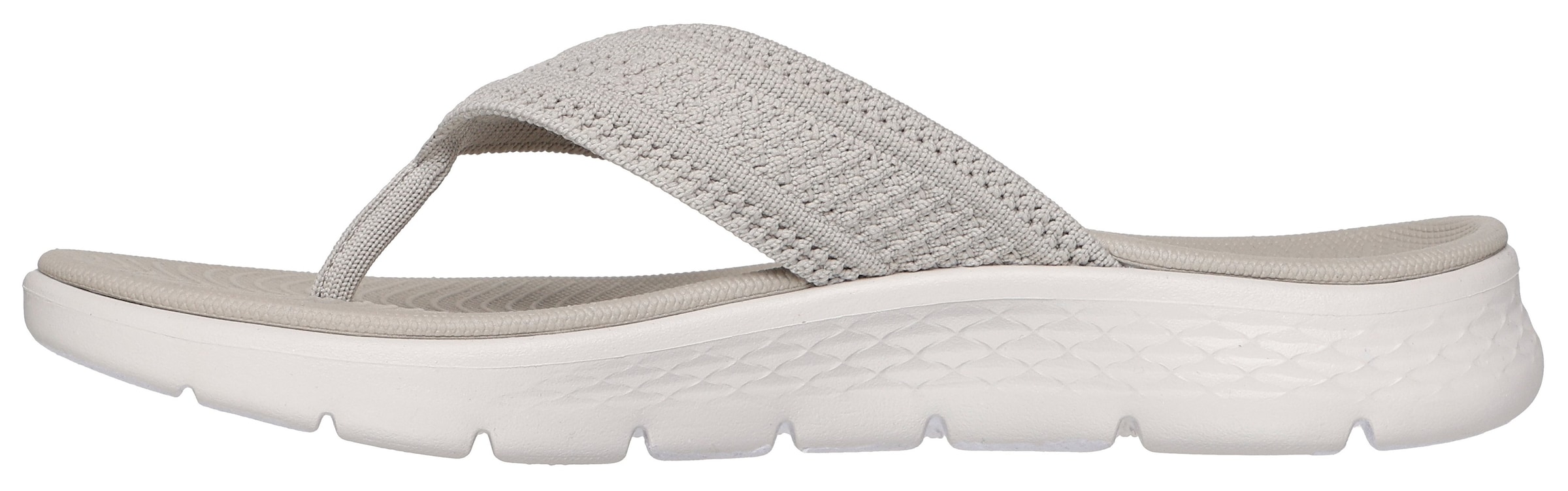 Skechers Zehentrenner »GO WALK FLEX SANDAL«  Badeschuh, Strandschuh, Sommerschuh mit Goga Mat Fussbett