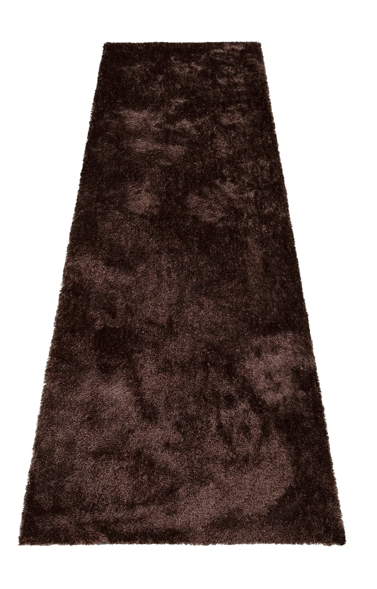 Bruno Banani Hochflor-Läufer »Dana Teppich, Kundenliebling«, rechteckig, 30 mm Höhe, Brücke, uni, weich, Mikrofaser, Diele, Flur, Wohnzimmer, Schlafzimmer