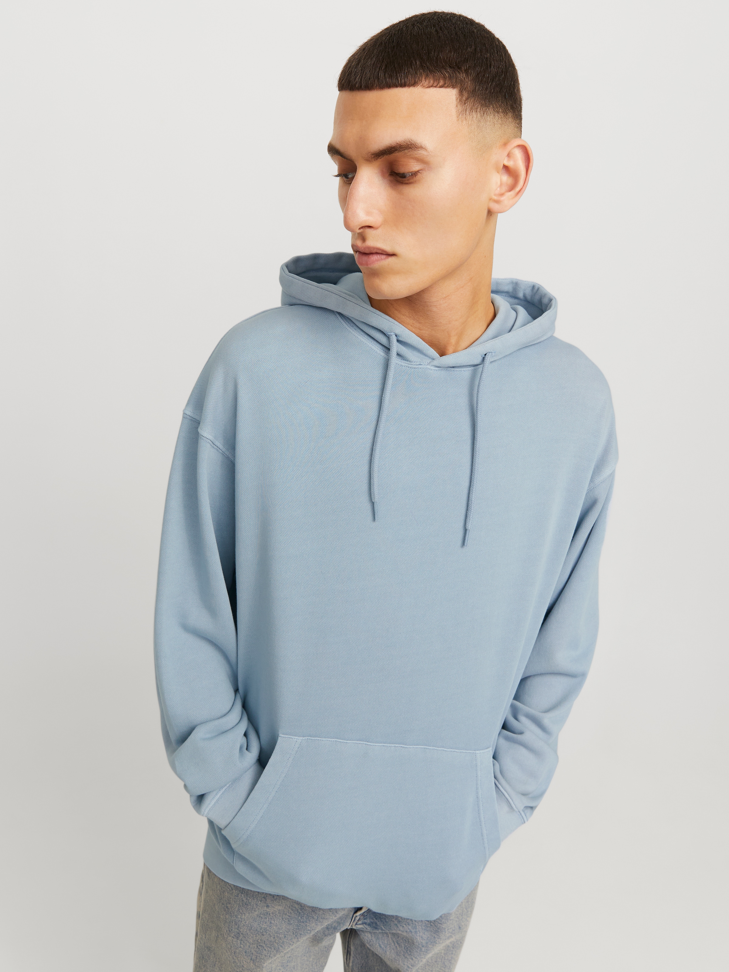 Jack & Jones Kapuzensweatshirt »JJECHARGE FADED SWEAT HOOD NOOS«, mit Kapuze
