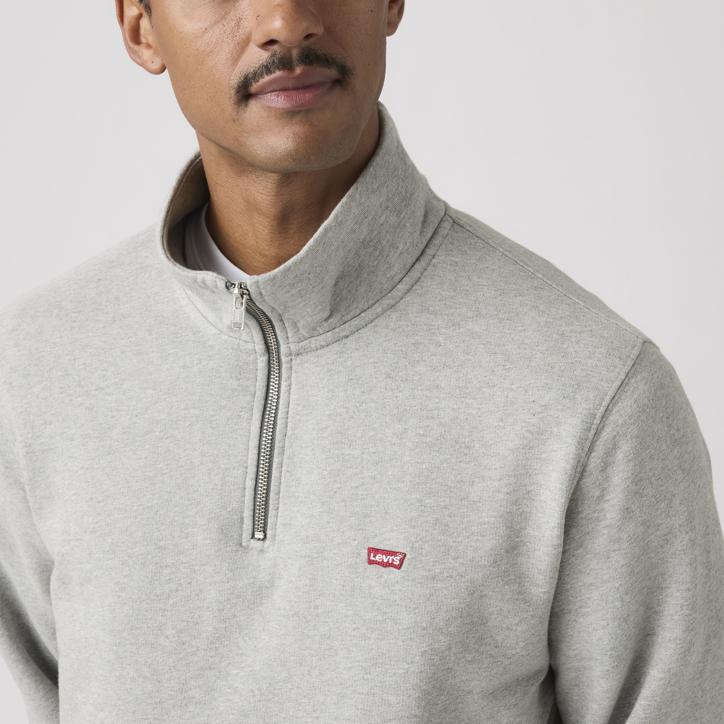 Levi's® Sweatshirt »ORIGINAL HM 1/4 ZIP«, mit Troyer-Kragen und Logo-Stickerei
