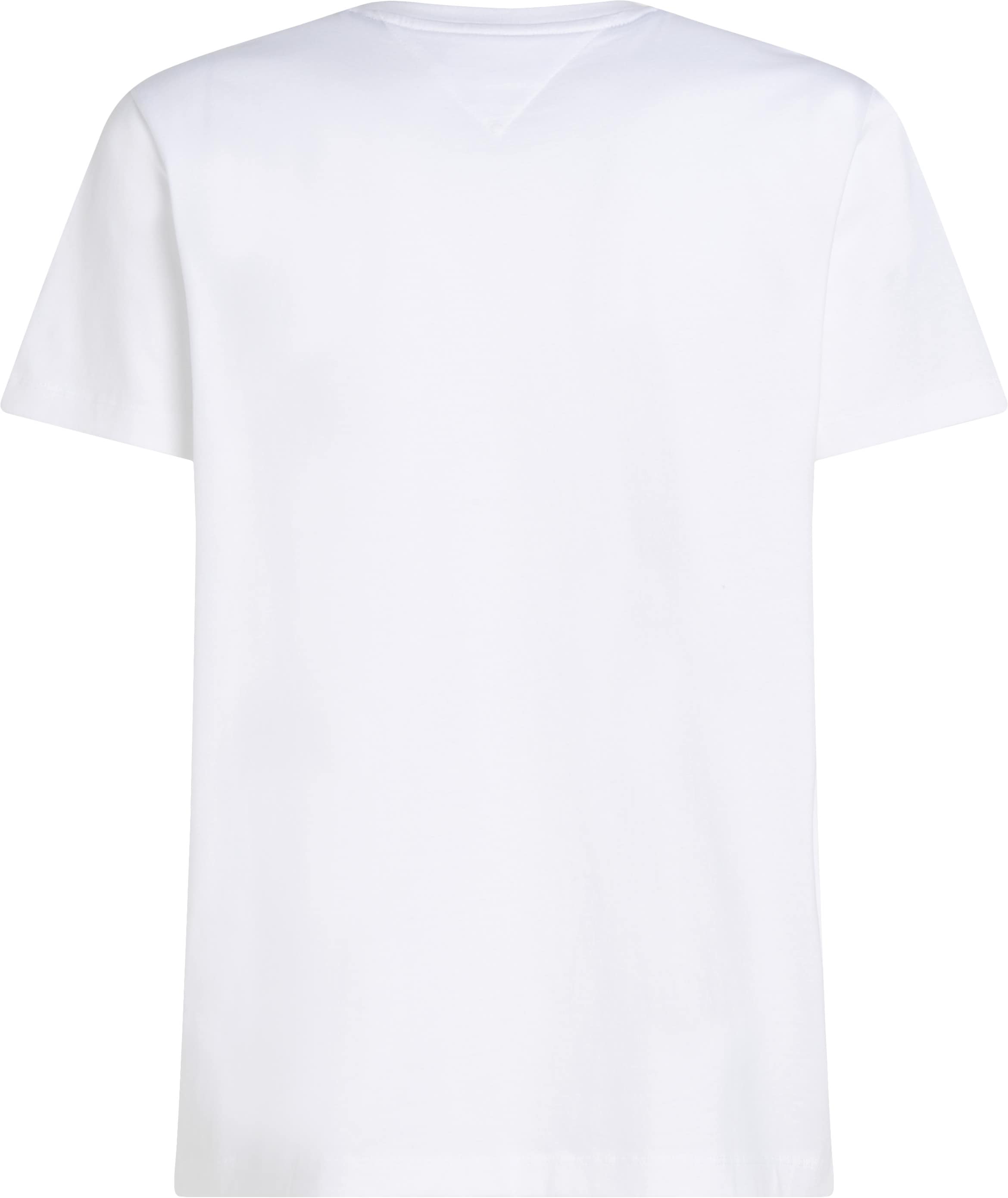 Tommy Hilfiger Big & Tall Rundhalsshirt »BT-ESSENTIAL SOLID POCKET TEE-B«, in Grosse Grössen, Logostickerei