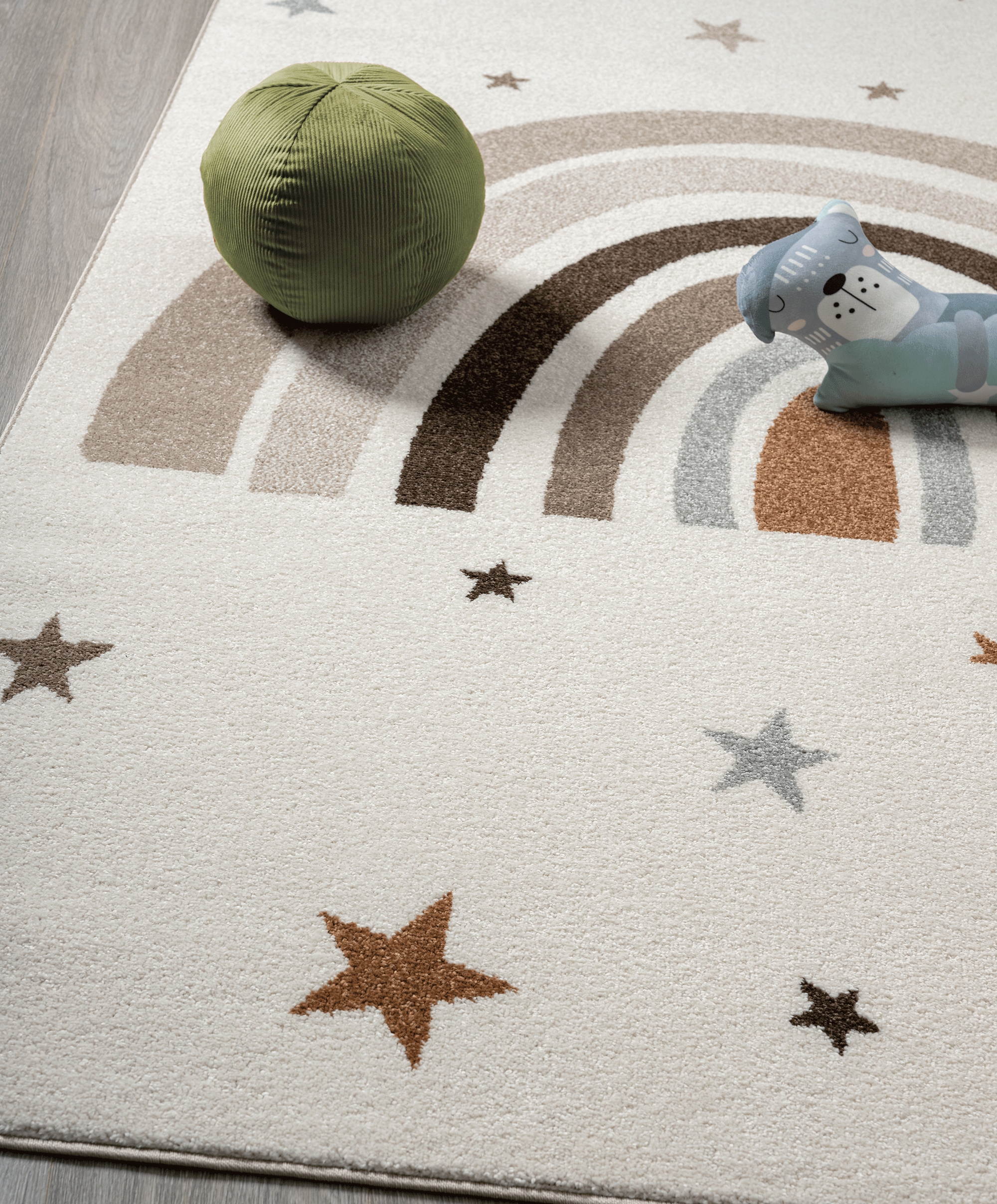 the carpet Teppich »Beat Kids«, rund, 9 mm Höhe, Kids Kinderzimmer Teppich strapazierfähig und pflegleicht