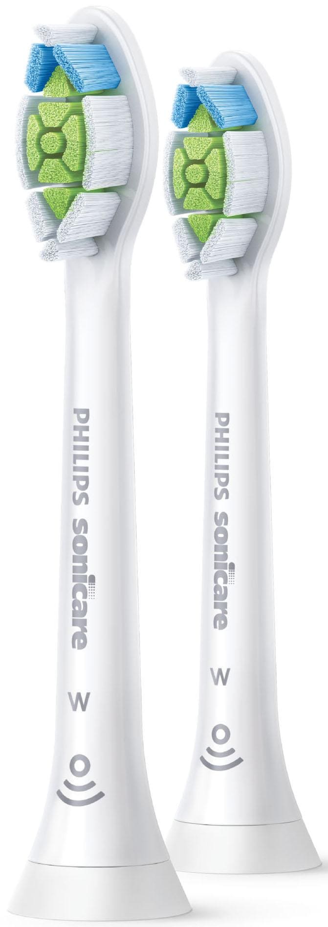 Philips Sonicare Aufsteckbürsten »W2 Optimal White Standard«, mit der Bürstenkopferkennung, Standardgrösse
