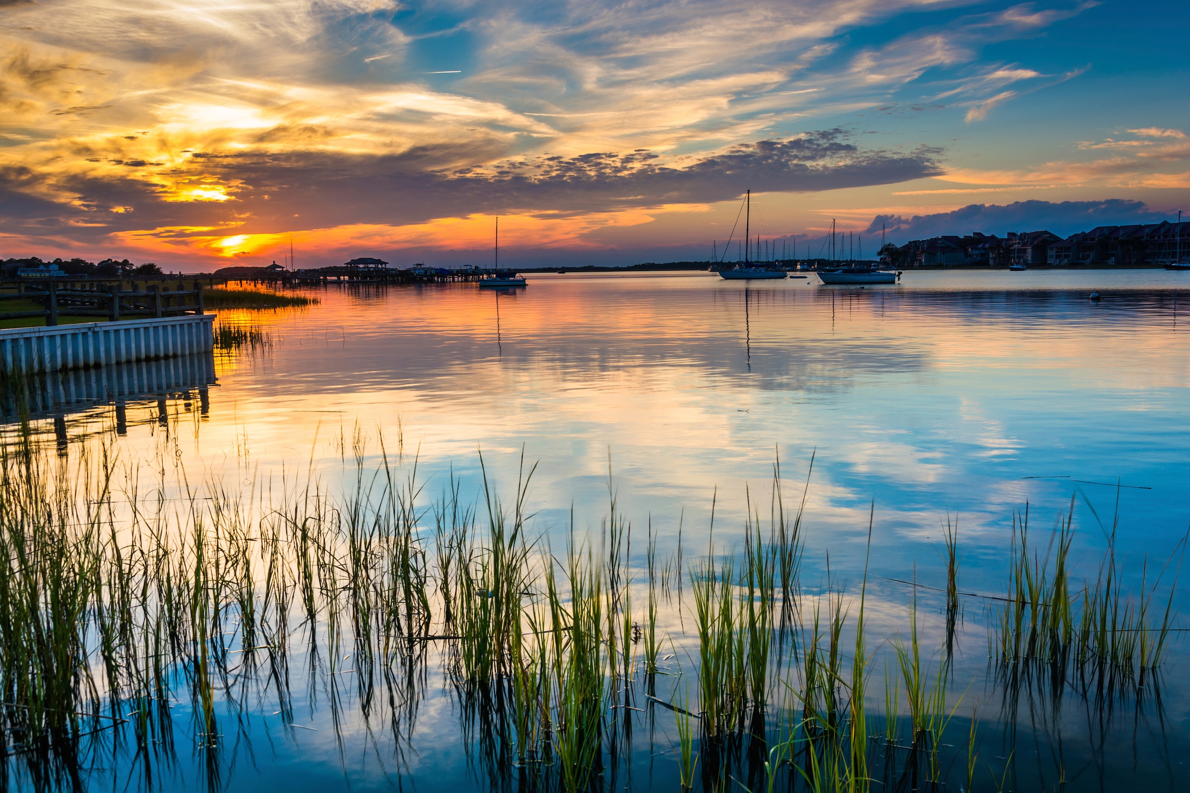 Image of Papermoon Fototapete "Folly Beach South Carolina" glatt