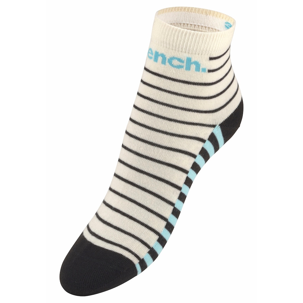 Bench. Kurzsocken, (Set, 5 Paar)