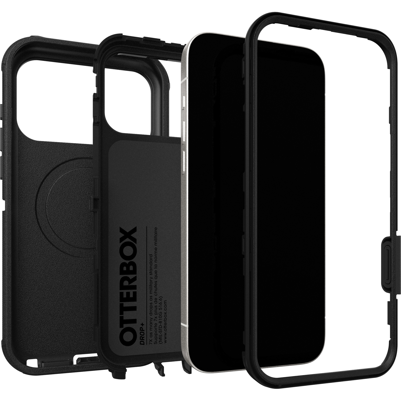 Otterbox Handyhülle »Defender Series Pro mit MagSafe für Apple iPhone 17 Pro Max« Apple iPhone 17 Pro Max Backcover, Schutzhülle, Handyschutzhülle, Case, Schutzcase, stossfest
