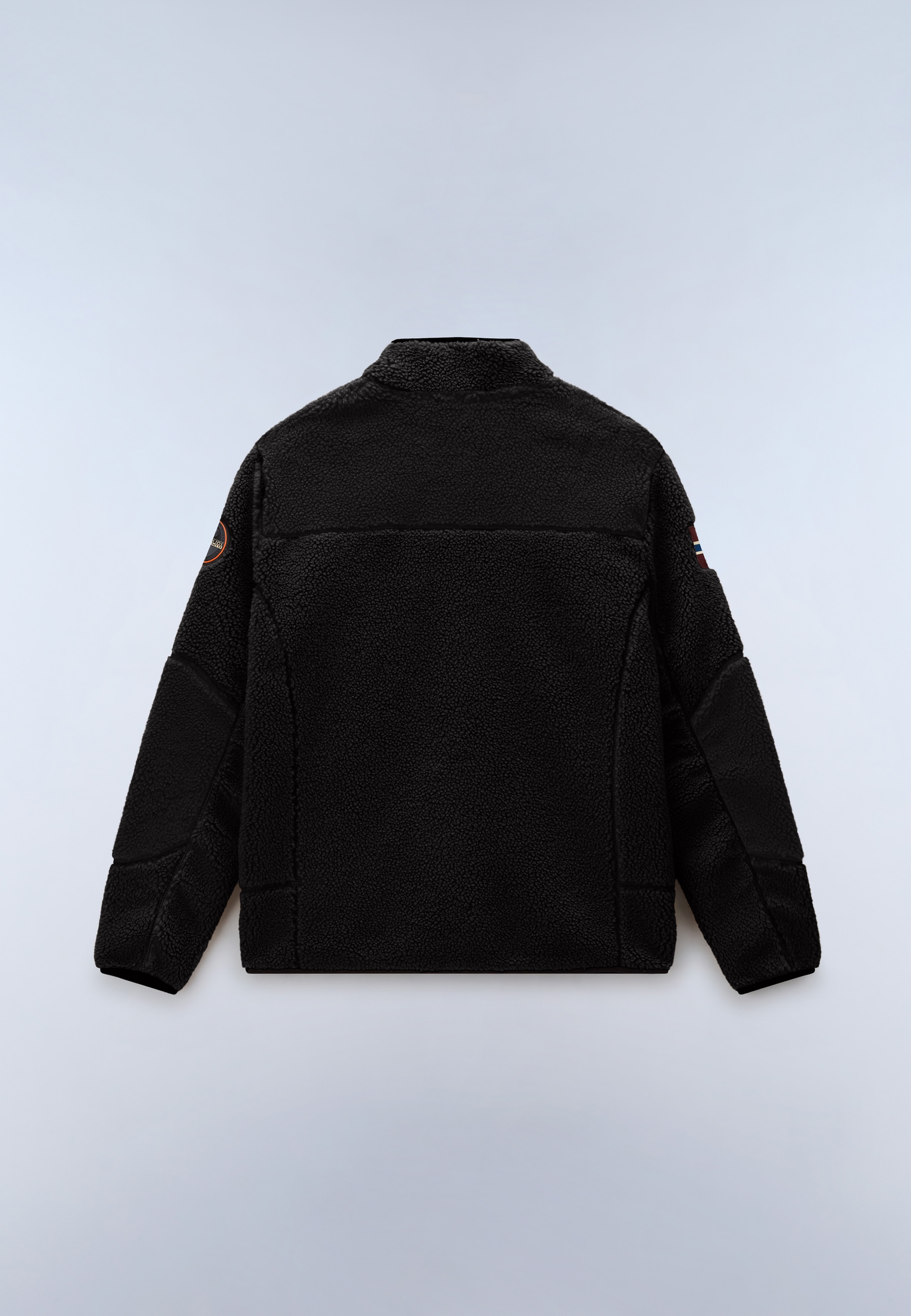 Napapijri Veste polaire »YUPIK FZ 5 BLACK BEAUTY« au style sportif, comme couche intermédiaire flexible, matériau léger