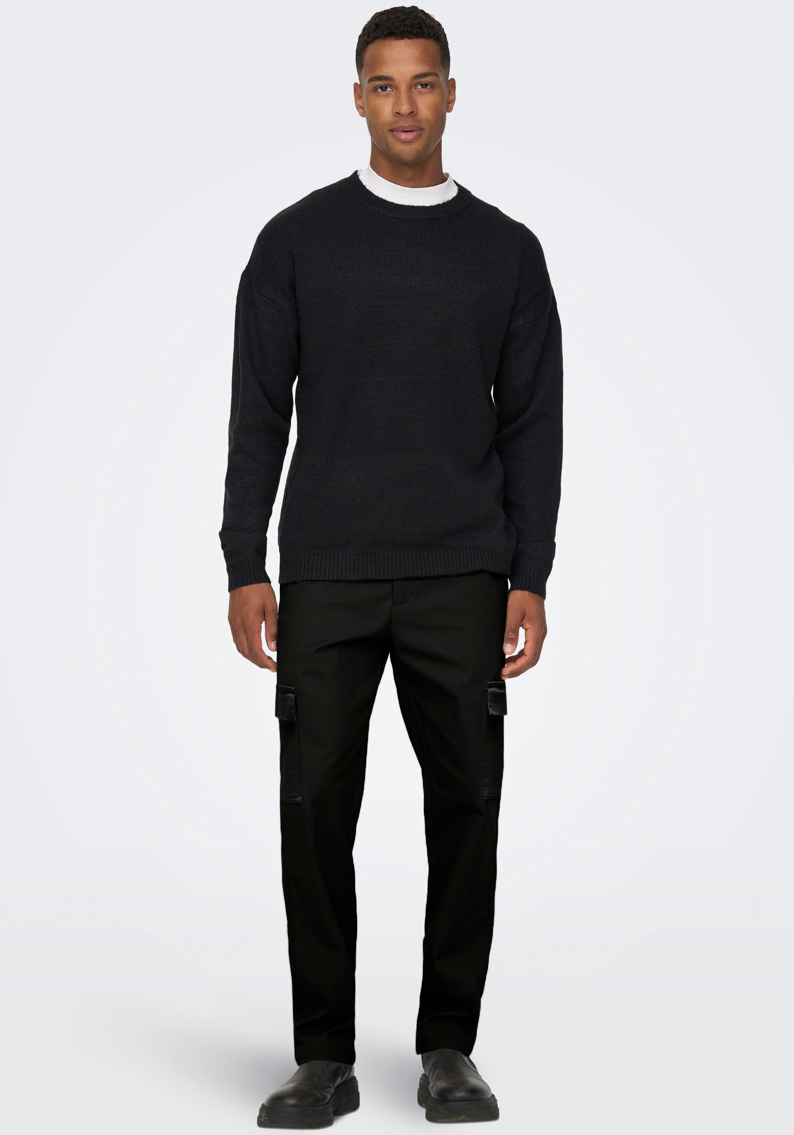 ONLY & SONS Cargohose »ONSEDGE-ED CARGO LOOSE PANT«
