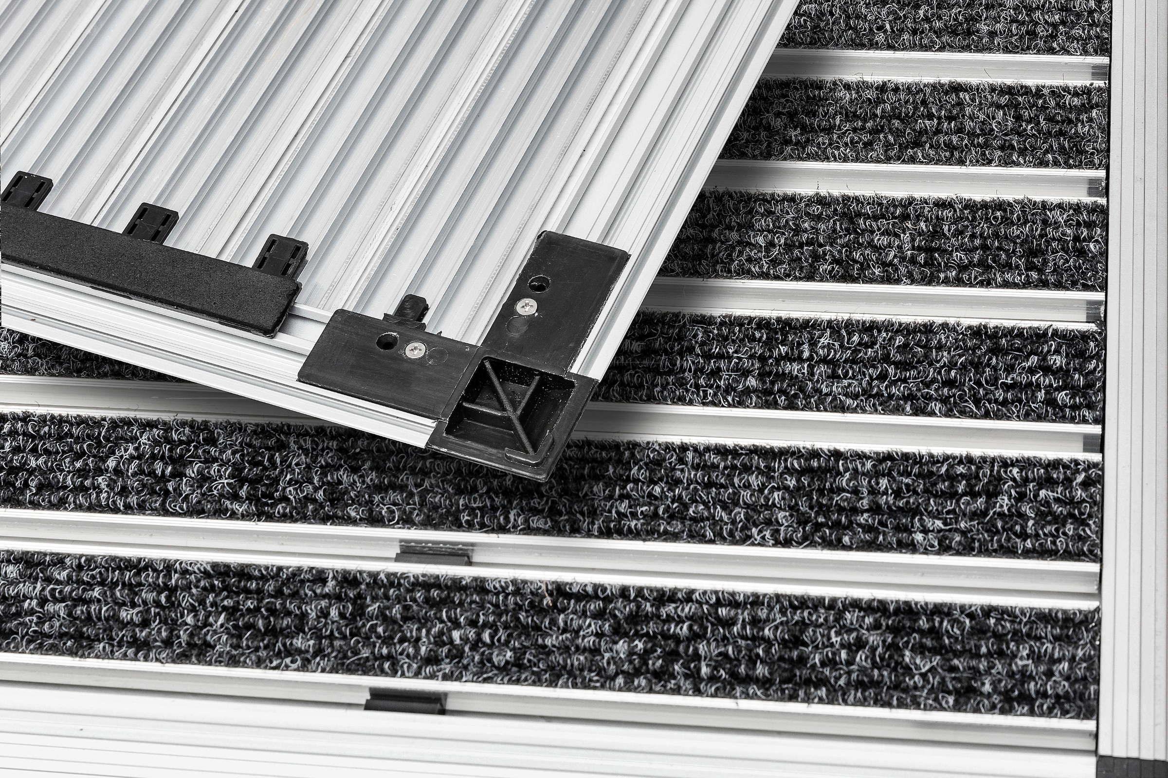 ASTRA Fussmatte »Alu-Türmatte Excellence Mat«, rechteckig, 14 mm Höhe, Schmutzfangmatte, In- und Outdoor geeignet